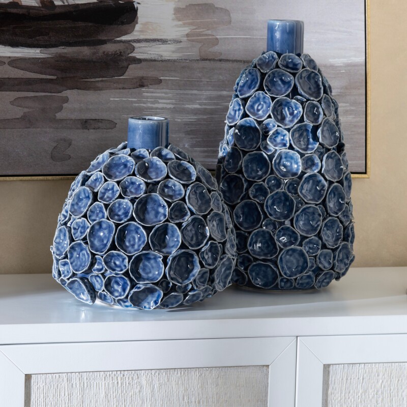 Blue Emile Vases CVVSA1139B