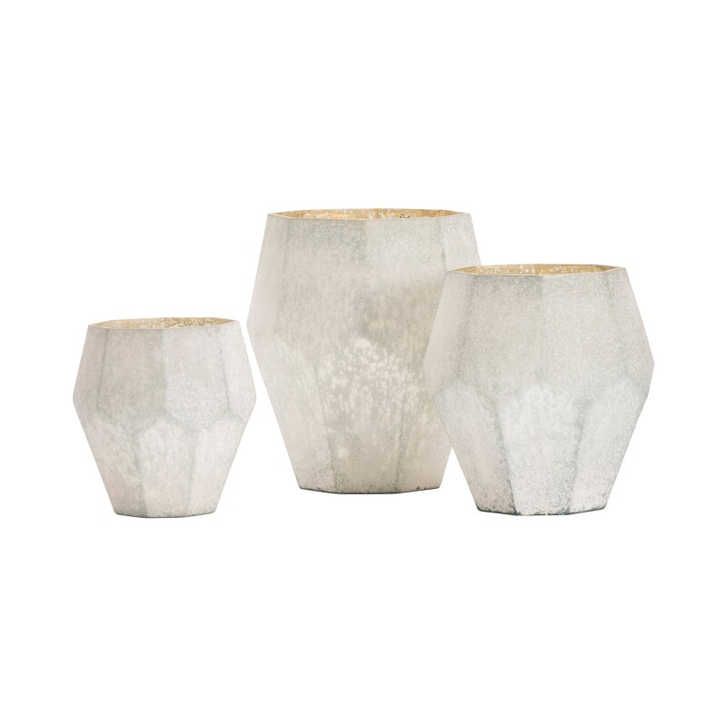 Medallion Glass Vase CVVZSN004
