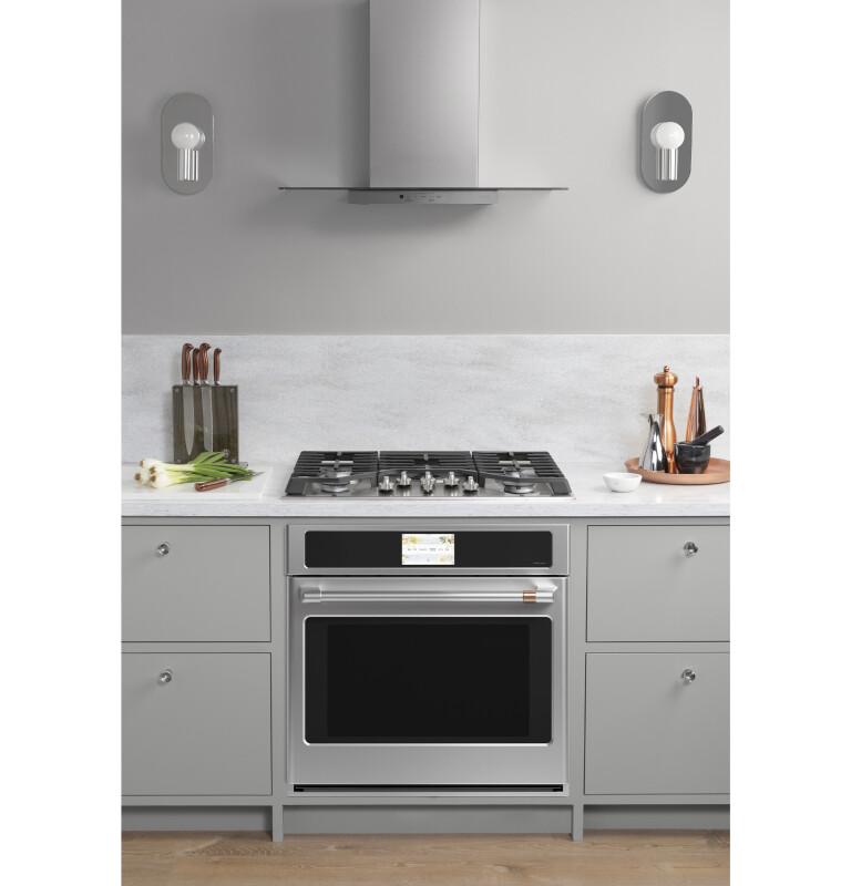 CAFÉ™ 30" Wall-Mount Glass Canopy Chimney Hood view 6