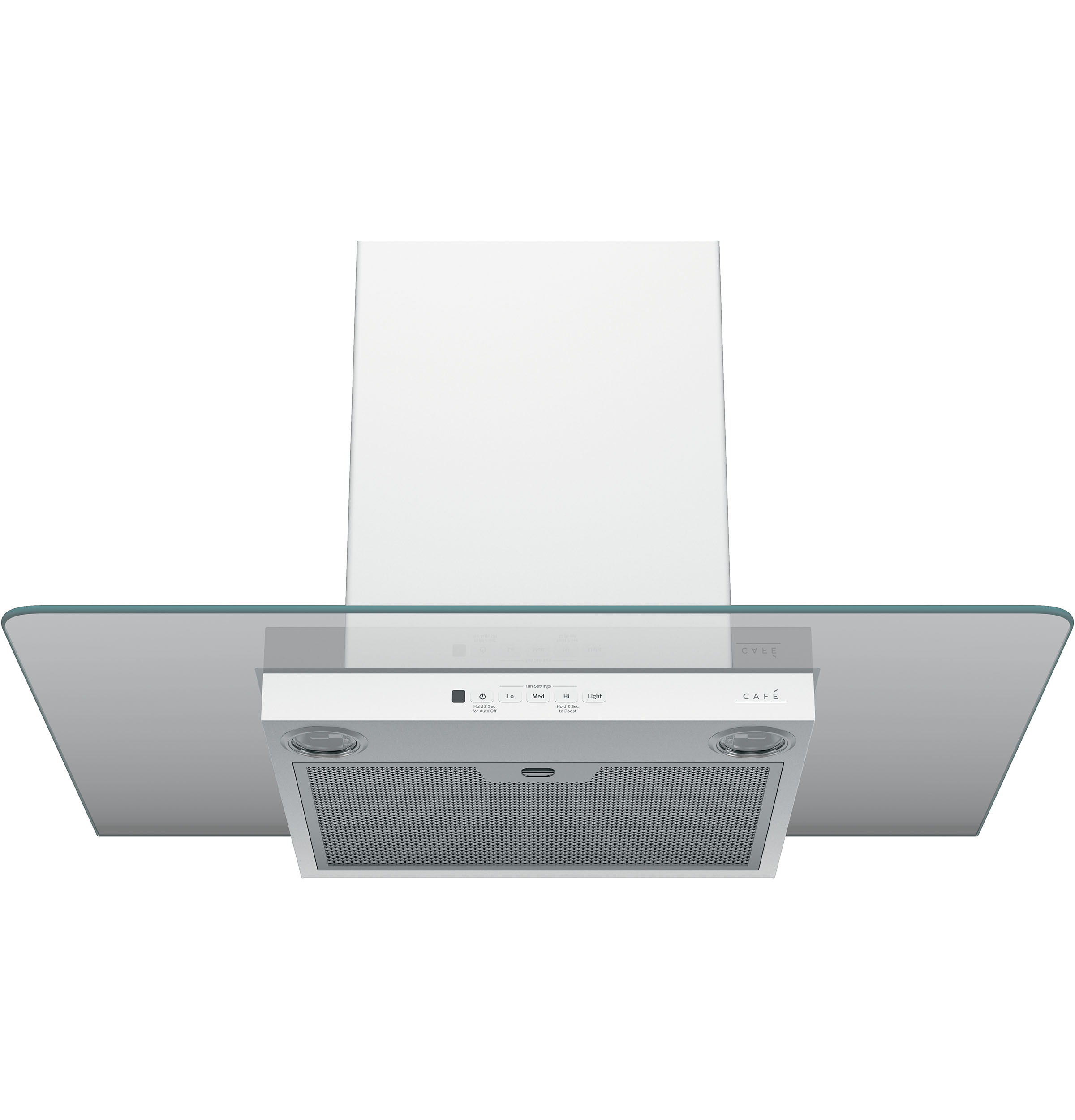 CAFÉ™ 30" Wall-Mount Glass Canopy Chimney Hood view 3