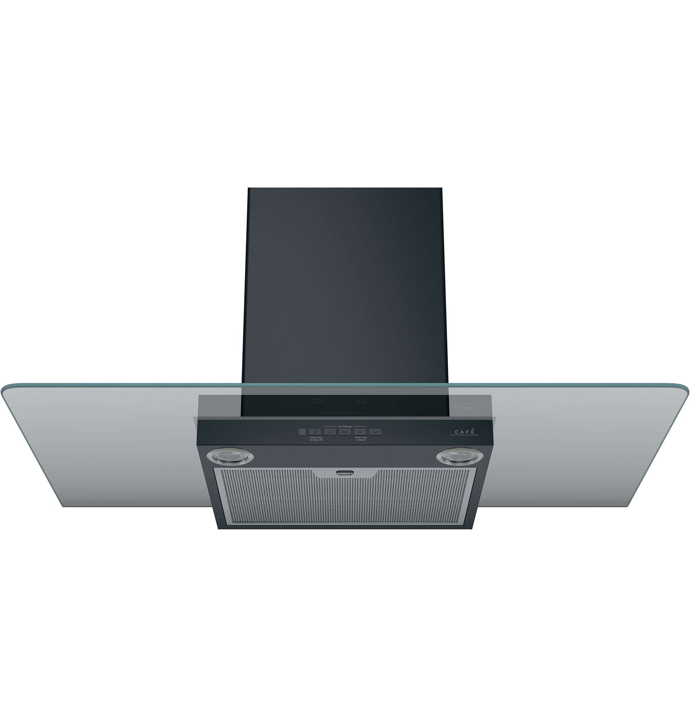 Café 36" Wall-mount Glass Canopy Chimney Hood CVW73613MDS