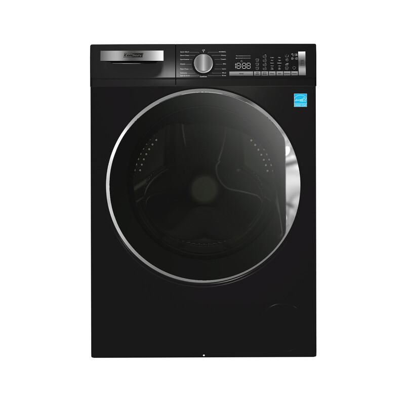 ConServ Washer 2.2cf AUTOSENSE 1400 RPM 15 programs Sanitize LED Display 110V CW2240MATTEBLACK