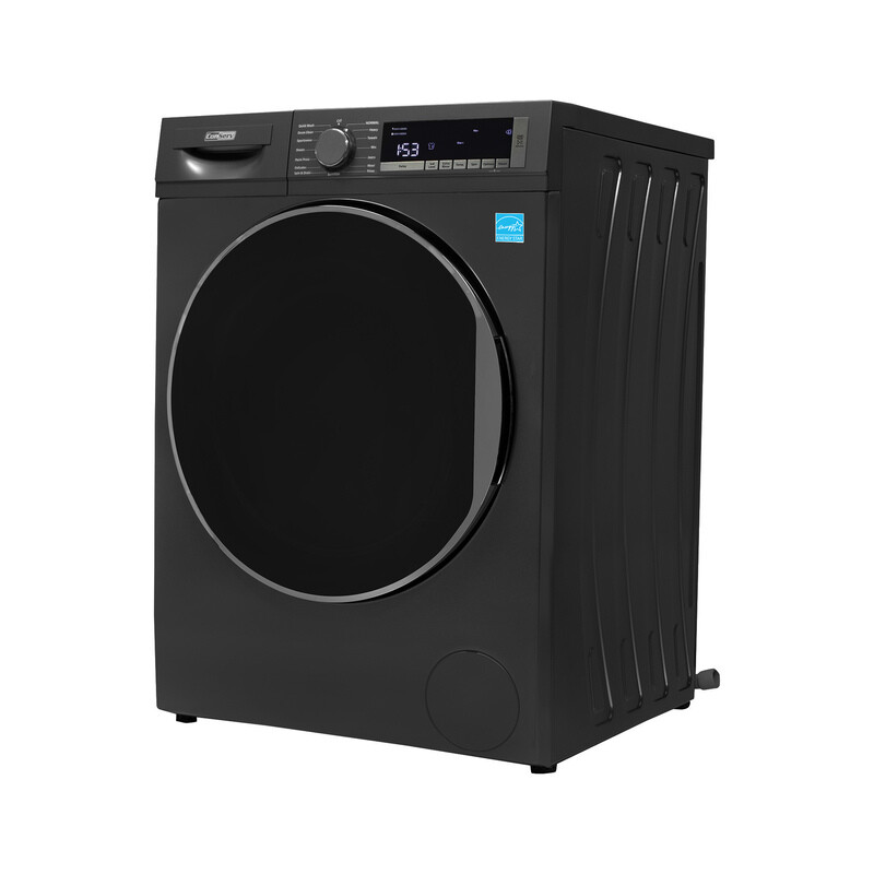 ConServ Washer 2.2cf AUTOSENSE 1400 RPM 15 programs Sanitize LED Display 110V CW2240MATTEBLACK
