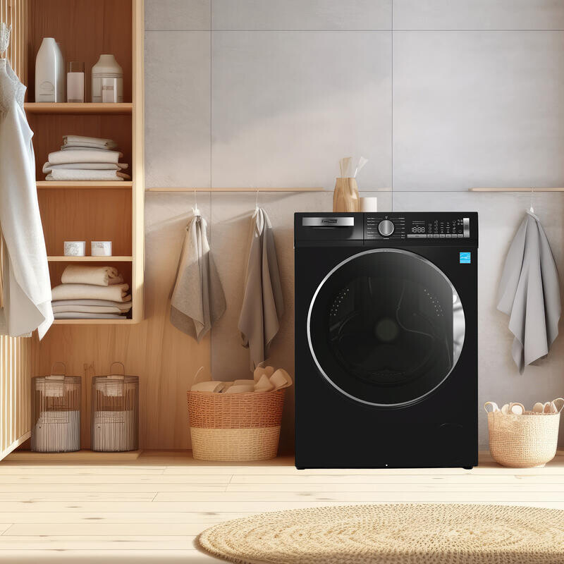 ConServ Washer 2.2cf AUTOSENSE 1400 RPM 15 programs Sanitize LED Display 110V CW2240MATTEBLACK