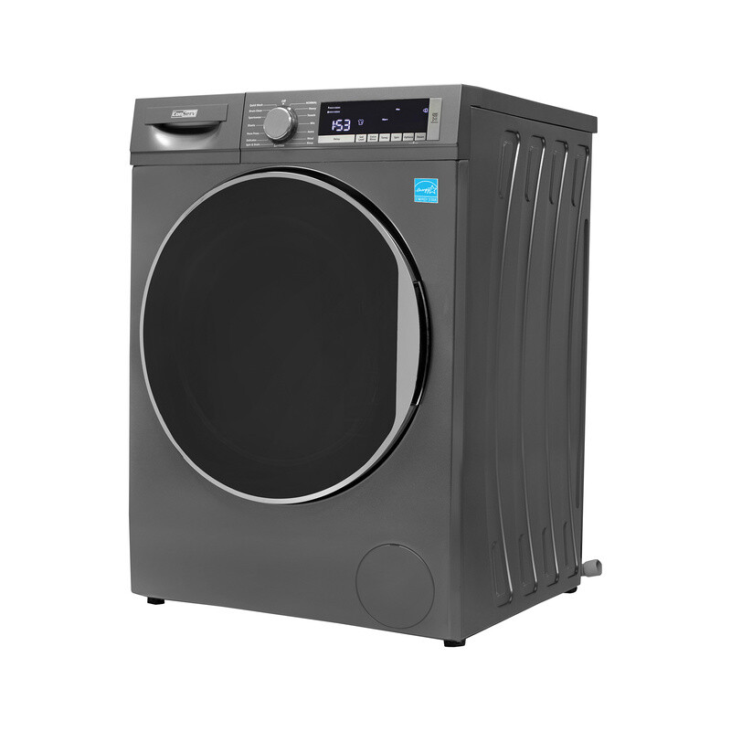 ConServ Washer 2.2cf AUTOSENSE 1400 RPM 15 programs Sanitize LED Display 120V Titanium CW2240T