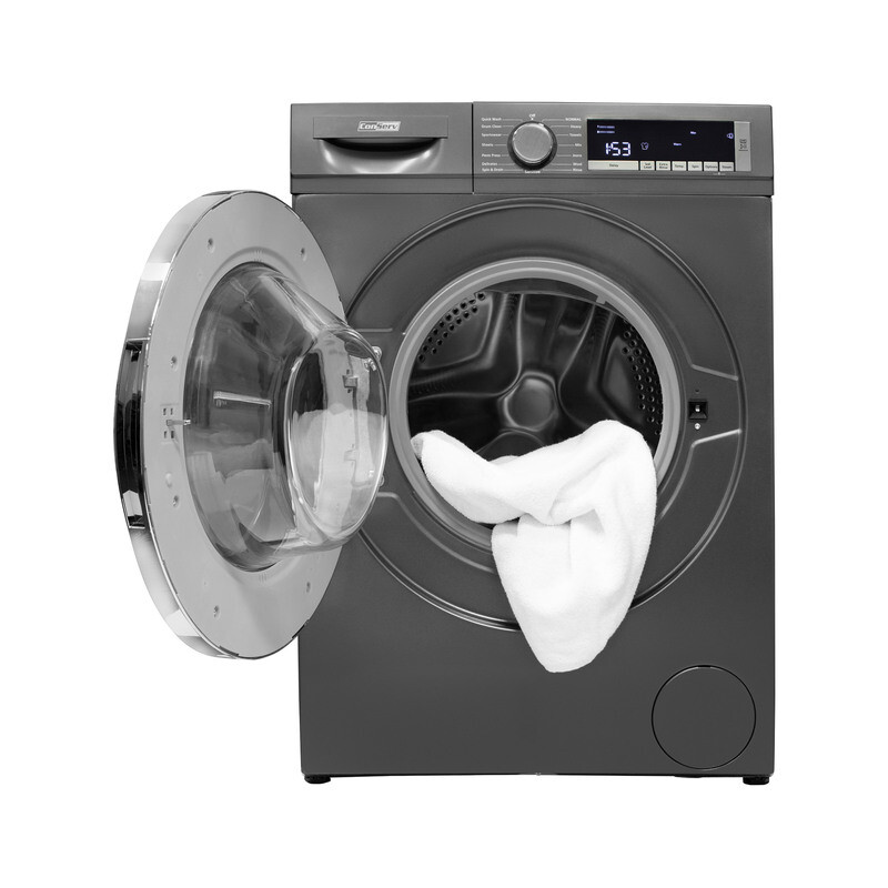 ConServ Washer 2.2cf AUTOSENSE 1400 RPM 15 programs Sanitize LED Display 120V Titanium CW2240T