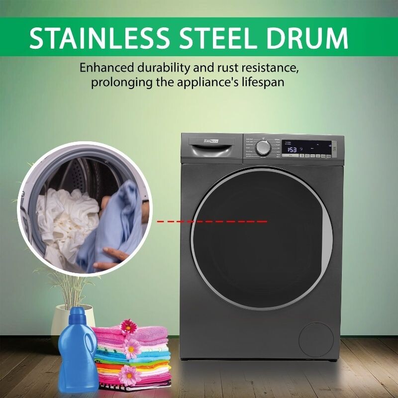 ConServ Washer 2.2cf AUTOSENSE 1400 RPM 15 programs Sanitize LED Display 120V Titanium CW2240T