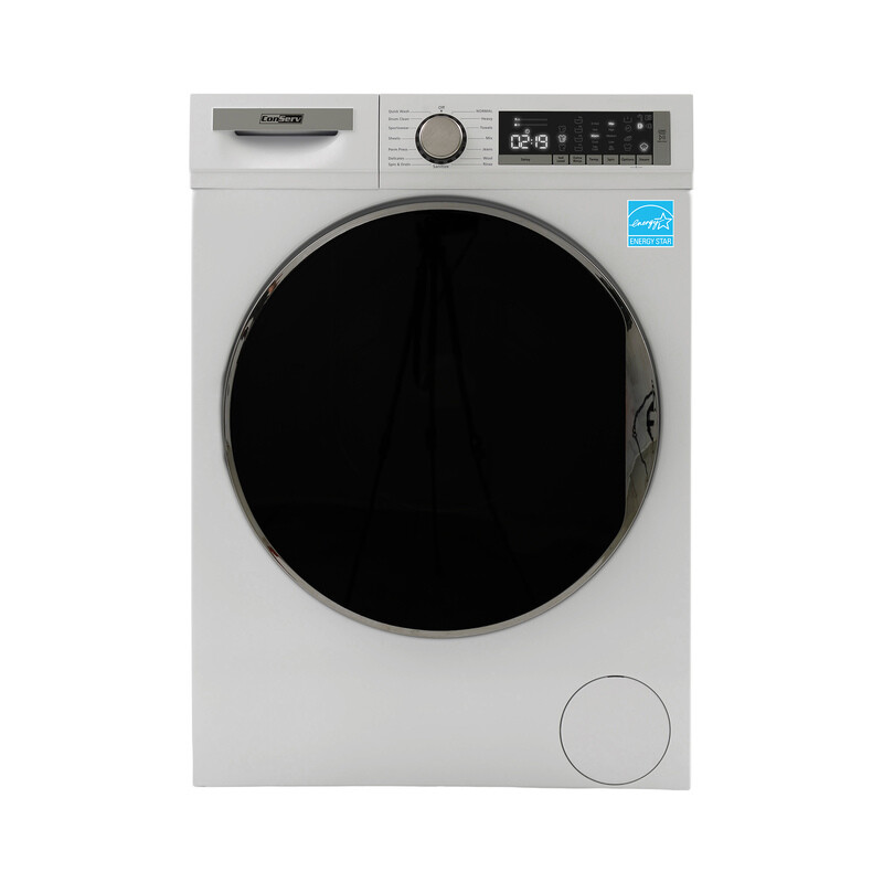 ConServ Washer 2.2cf AUTOSENSE 1400 RPM 15 programs Sanitize LED Display 110V CW2240W