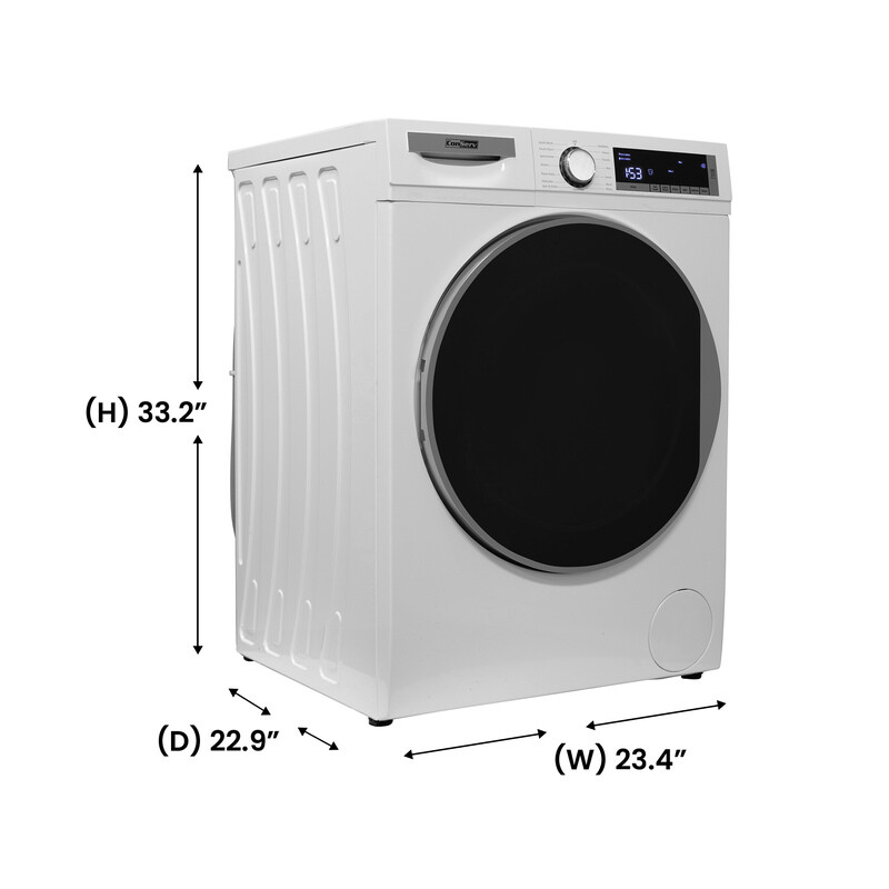 ConServ Washer 2.2cf AUTOSENSE 1400 RPM 15 programs Sanitize LED Display 110V CW2240W