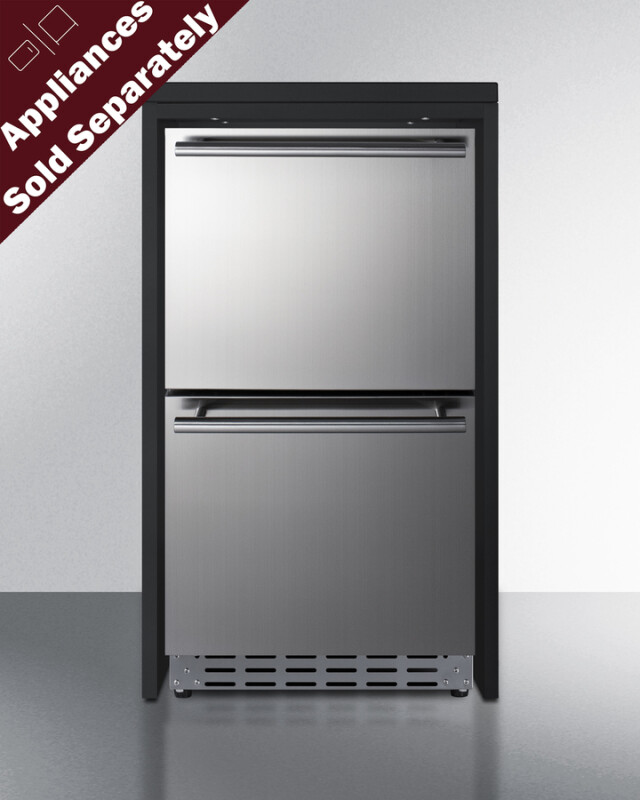 Refrigerator Cabinet for 18-20" Wide Appliances, ADA Height CWR2ADA