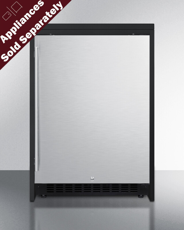Refrigerator Cabinet for 24" Wide Appliances, ADA Height CWR4ADA