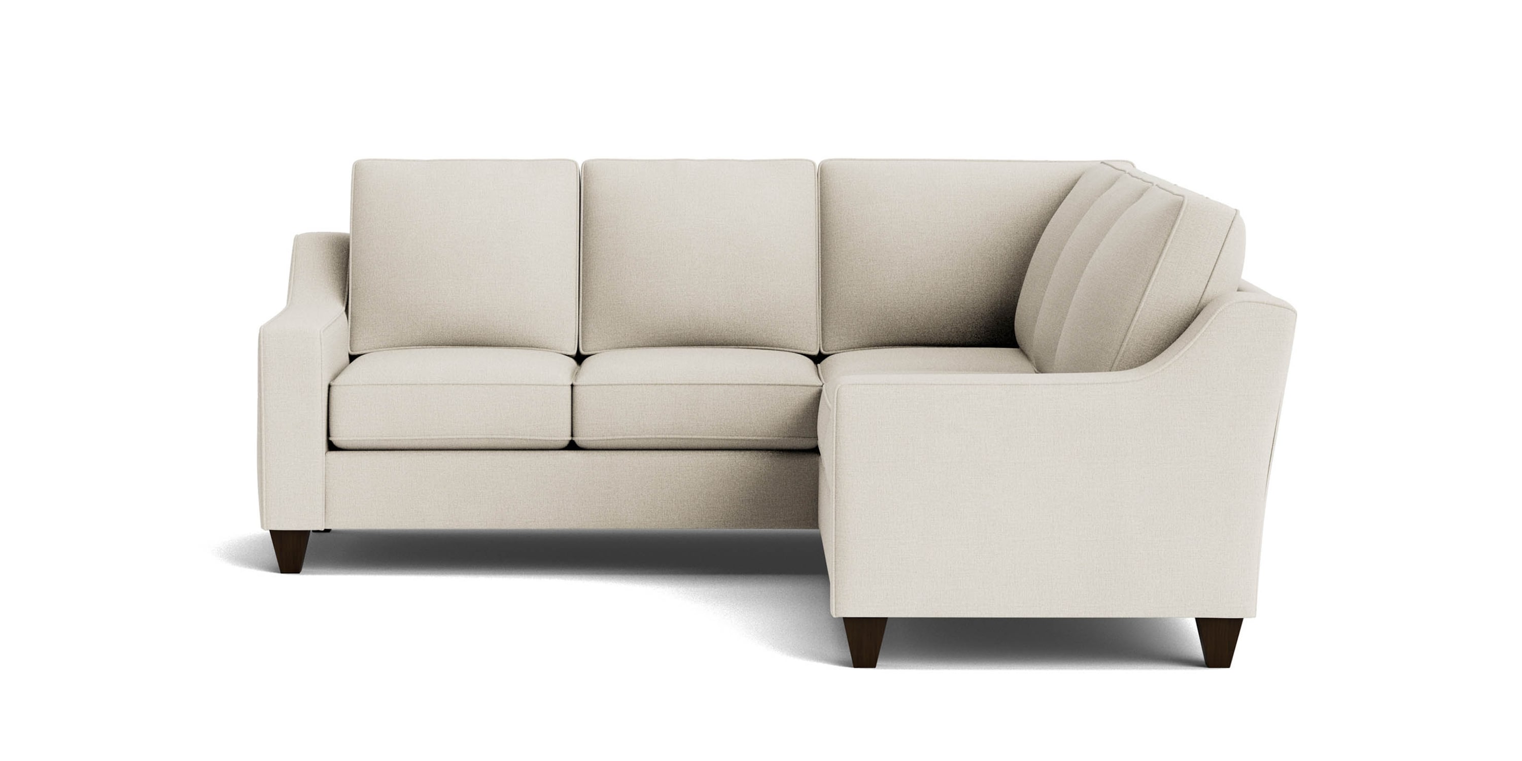 True Custom™ True Custom® Wide Slope Arm L-Shaped Sectional CWS00L4161SFKIT25