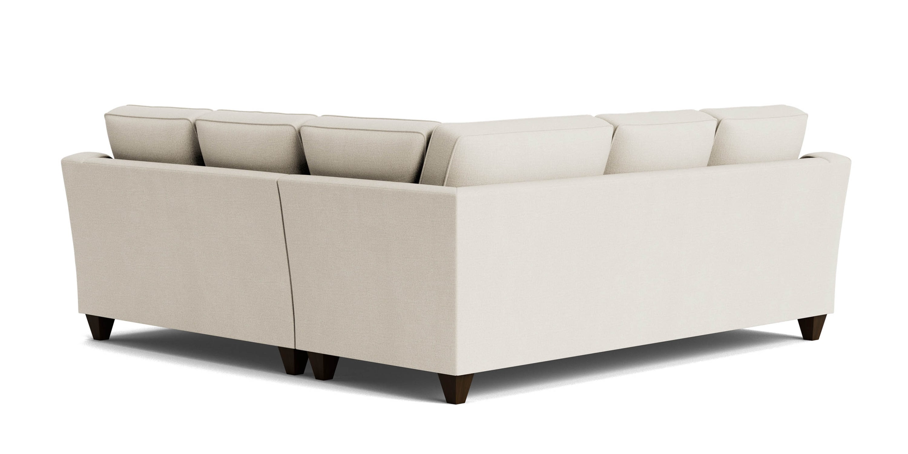 True Custom™ True Custom® Wide Slope Arm L-Shaped Sectional CWS00L4161SFKIT26