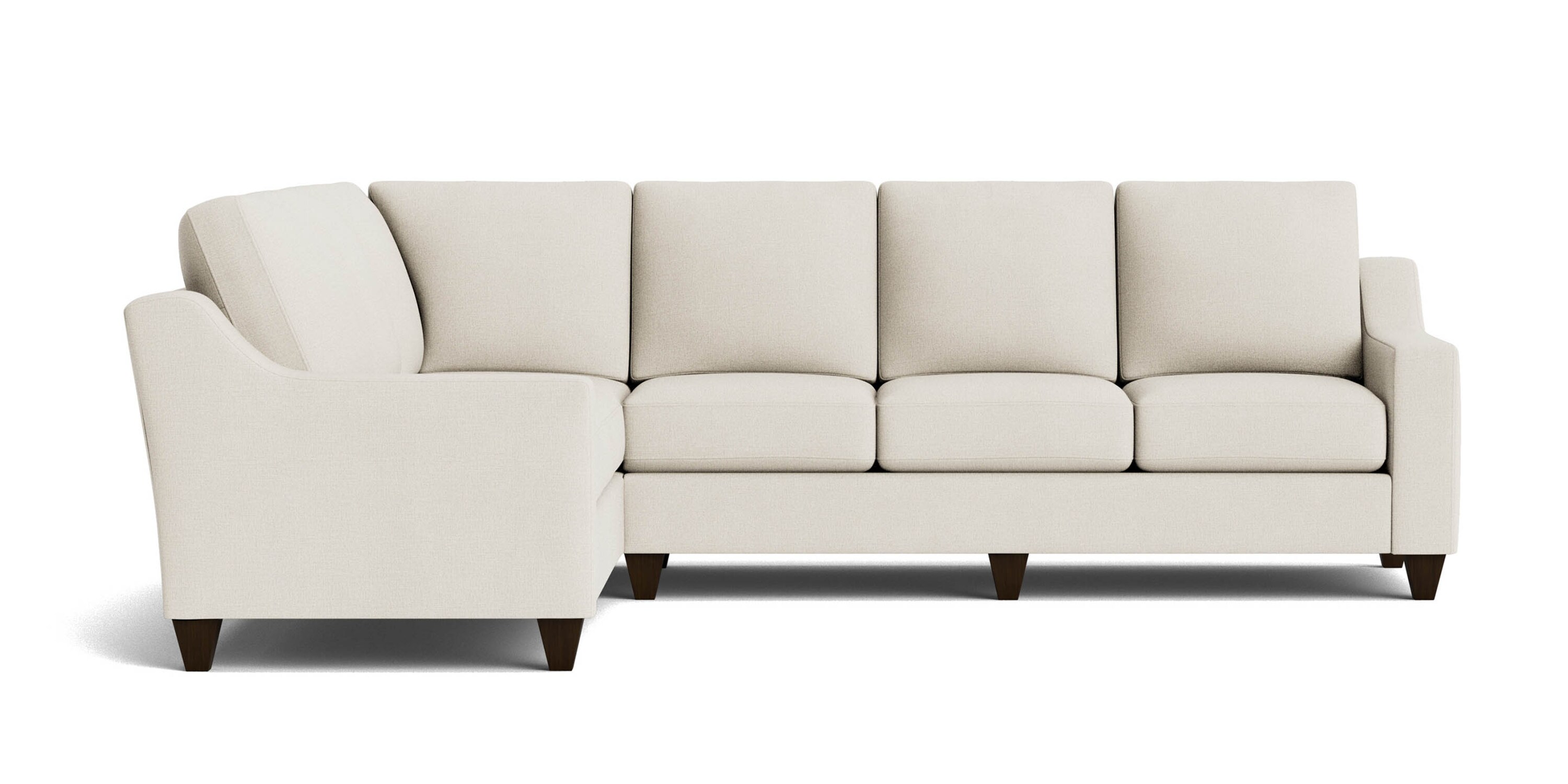 True Custom™ True Custom® Wide Slope Arm L-Shaped Sectional CWS00L6661SFKIT26