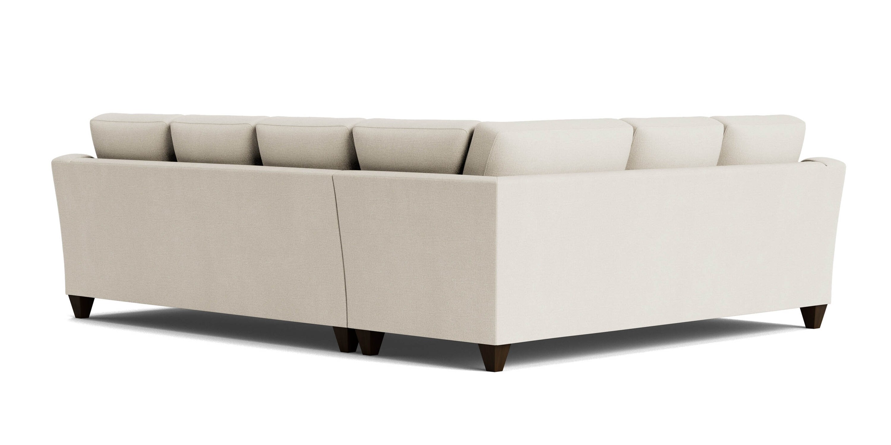 True Custom™ True Custom® Wide Slope Arm L-Shaped Sectional CWS00L6661SFKIT26