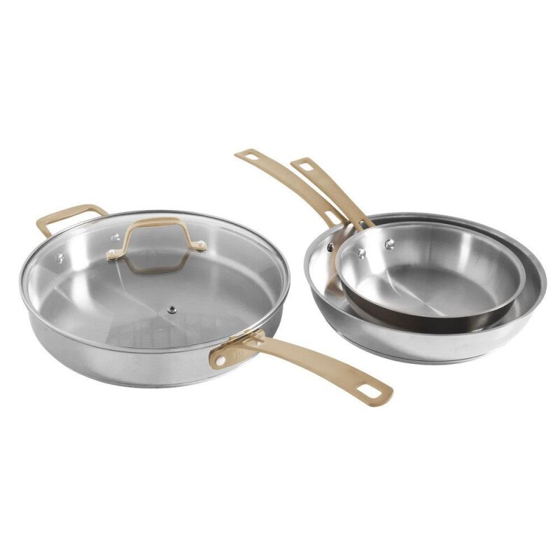 10-Piece Non-Toxic Stainless Steel Cookware Set CWSETLST10