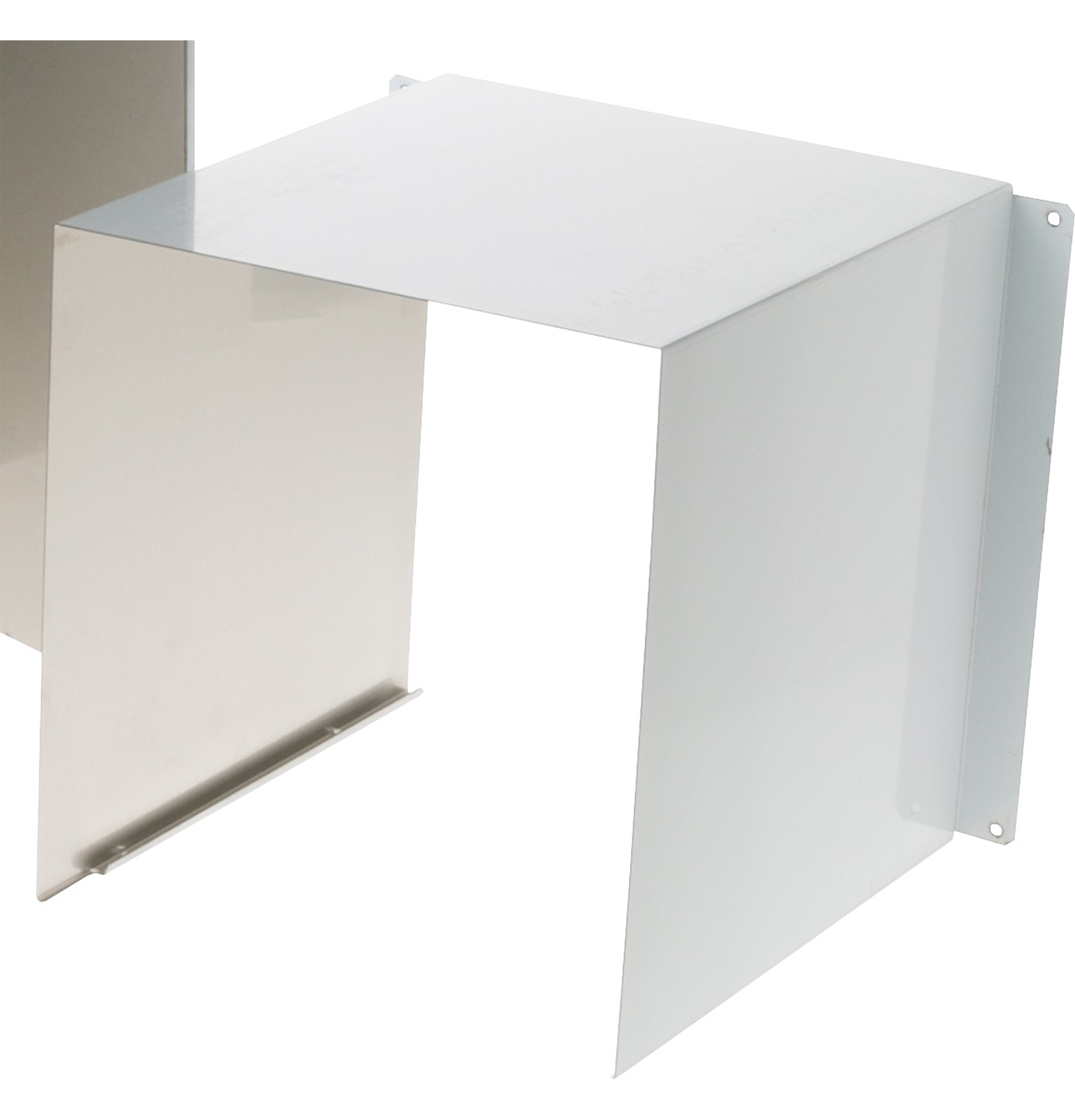 Duct cover extension view 3