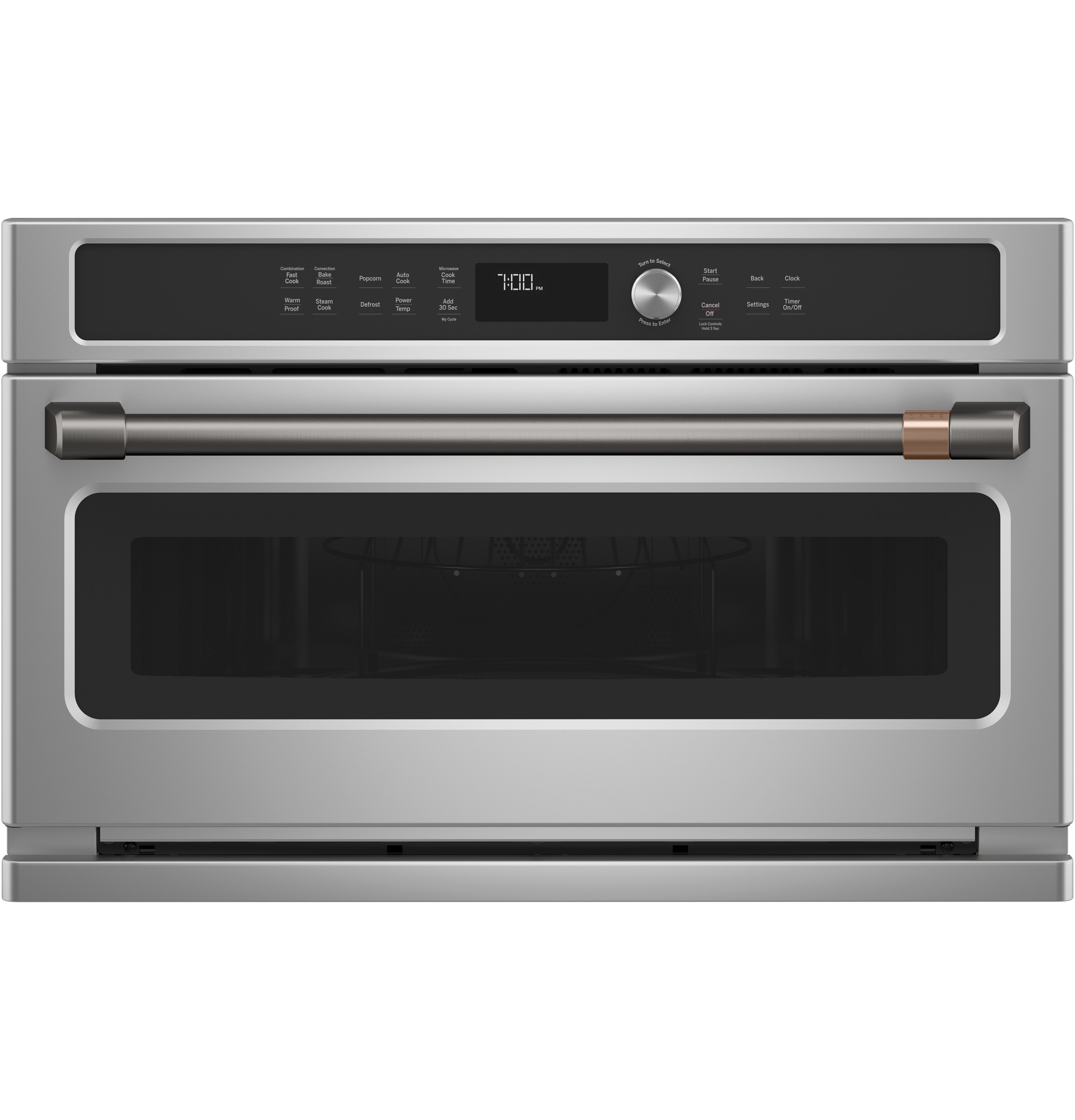CAFÉ™ 30" Brushed Black handle/knob view 2