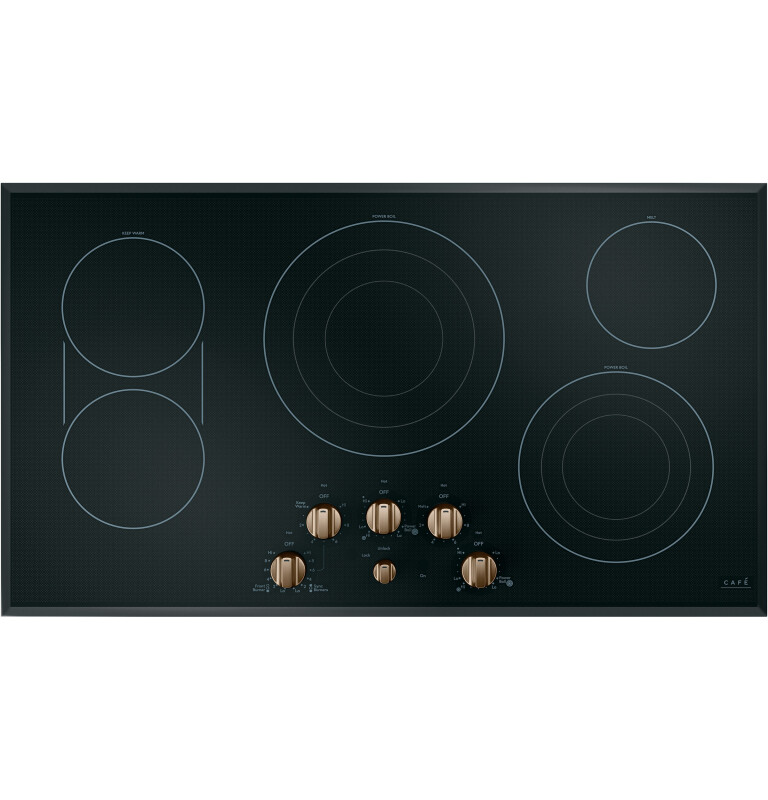 CAFÉ™ 5 Electric Cooktop Knobs - Brushed Bronze view 3