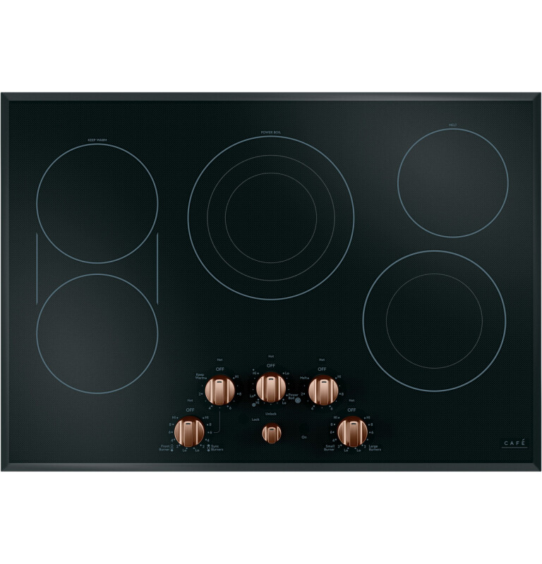 CAFÉ™ 5 Electric Cooktop Knobs - Brushed Copper view 5