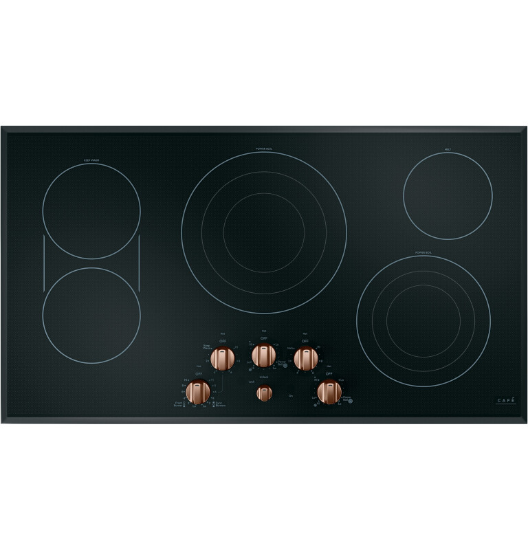 CAFÉ™ 5 Electric Cooktop Knobs - Brushed Copper view 2