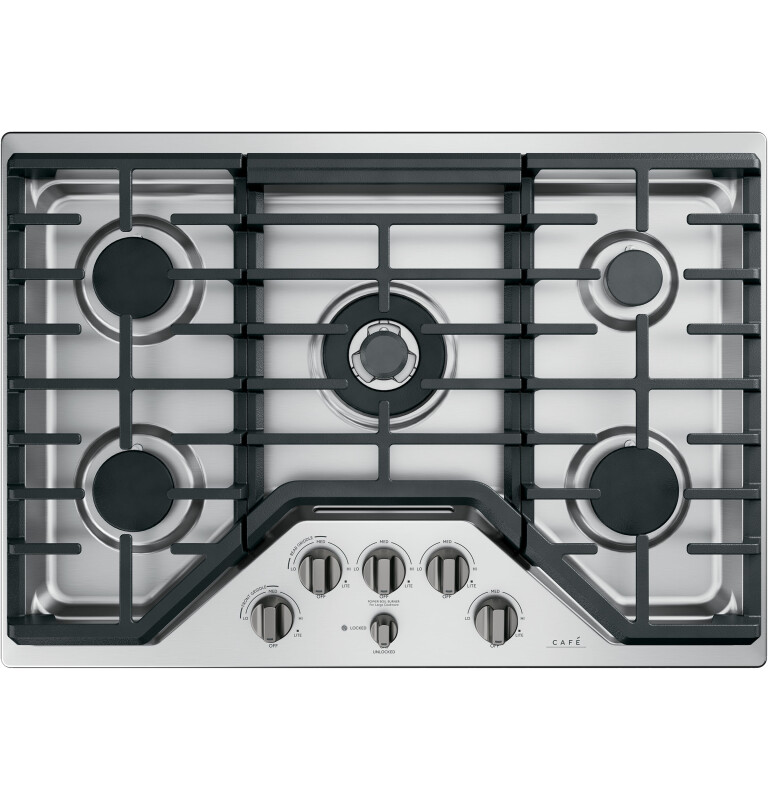 CAFÉ™ 5 Gas Cooktop Knobs - Brushed Black view 2