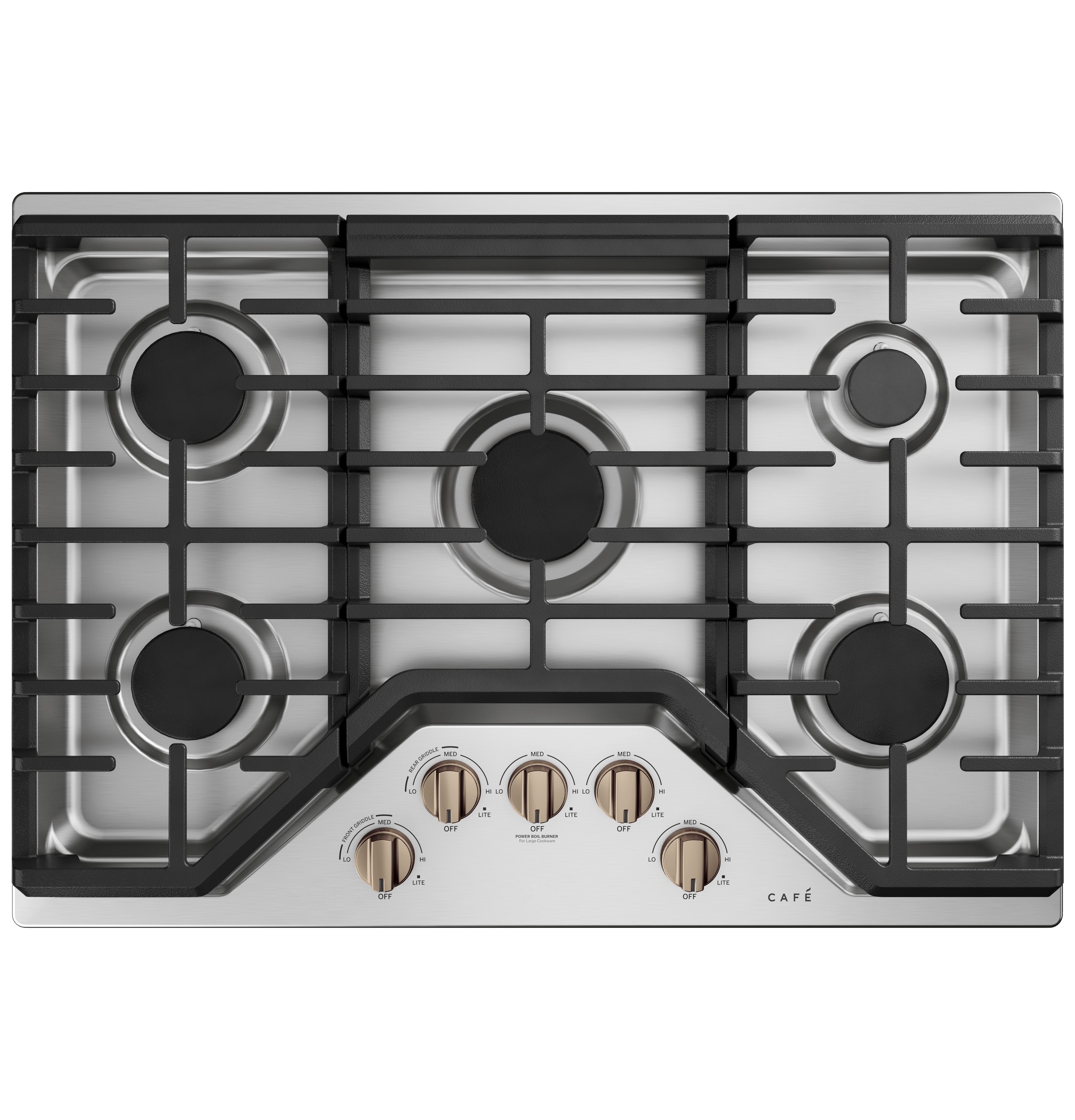 CAFÉ™ 5 Gas Cooktop Knobs - Brushed Bronze view 4