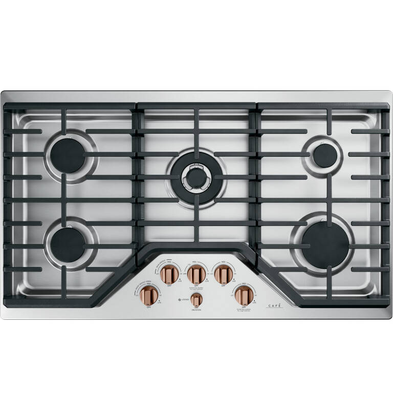 CAFÉ™ 5 Gas Cooktop Knobs - Brushed Copper view 3