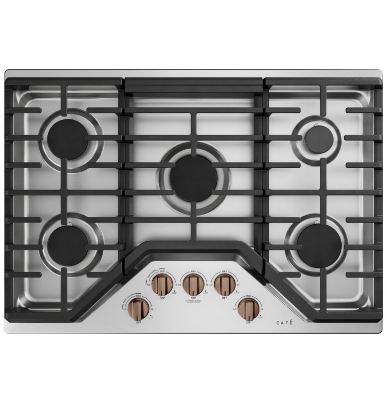CAFÉ™ 5 Gas Cooktop Knobs - Brushed Copper view 4