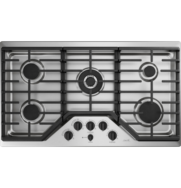 CAFÉ™ 5 Gas Cooktop Knobs - Flat Black CXCG1K0PMFB
