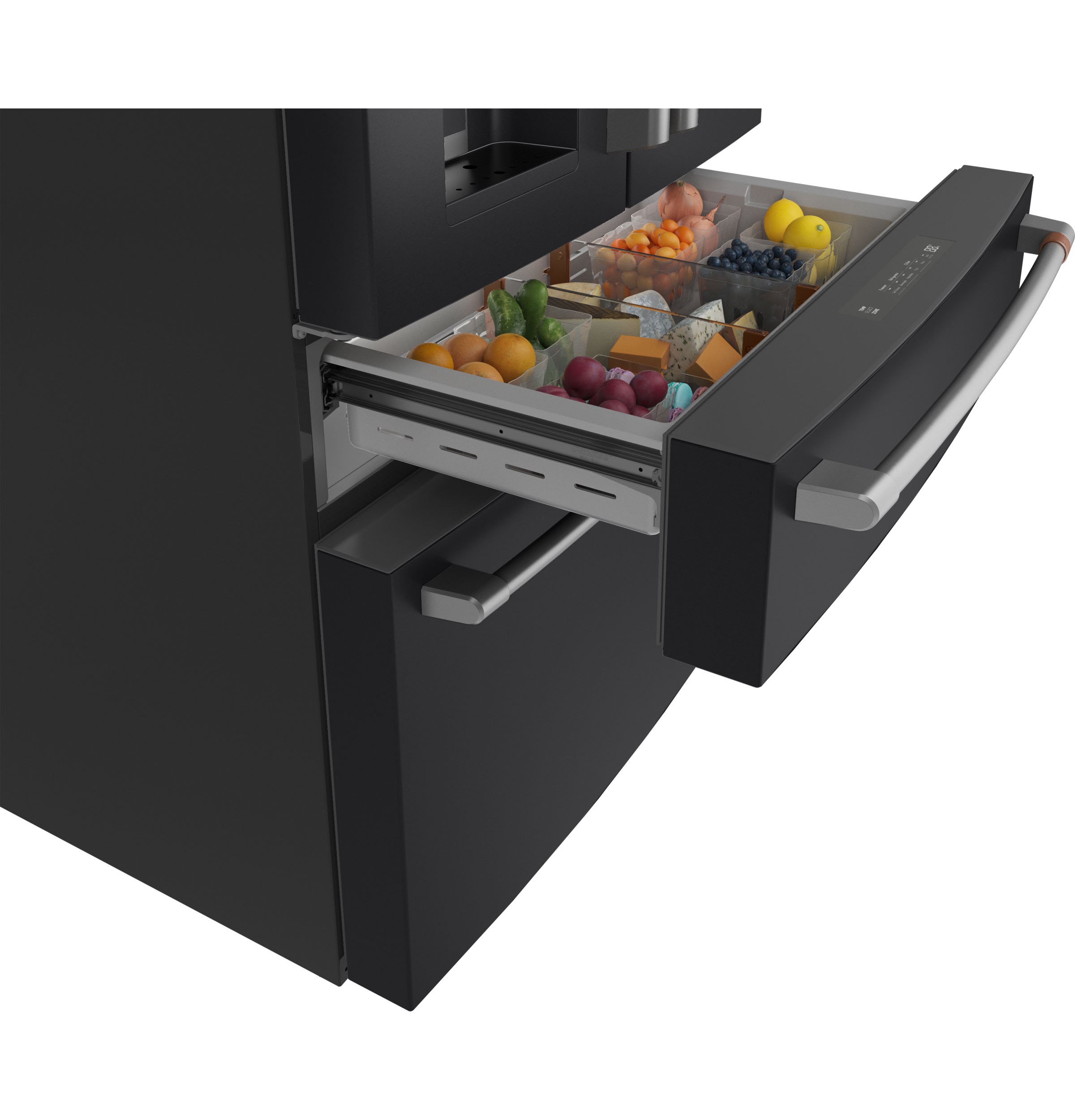 CAFÉ™ ENERGY STAR® 22.3 Cu. Ft. Smart Counter-Depth 4-Door French-Door Refrigerator view 16