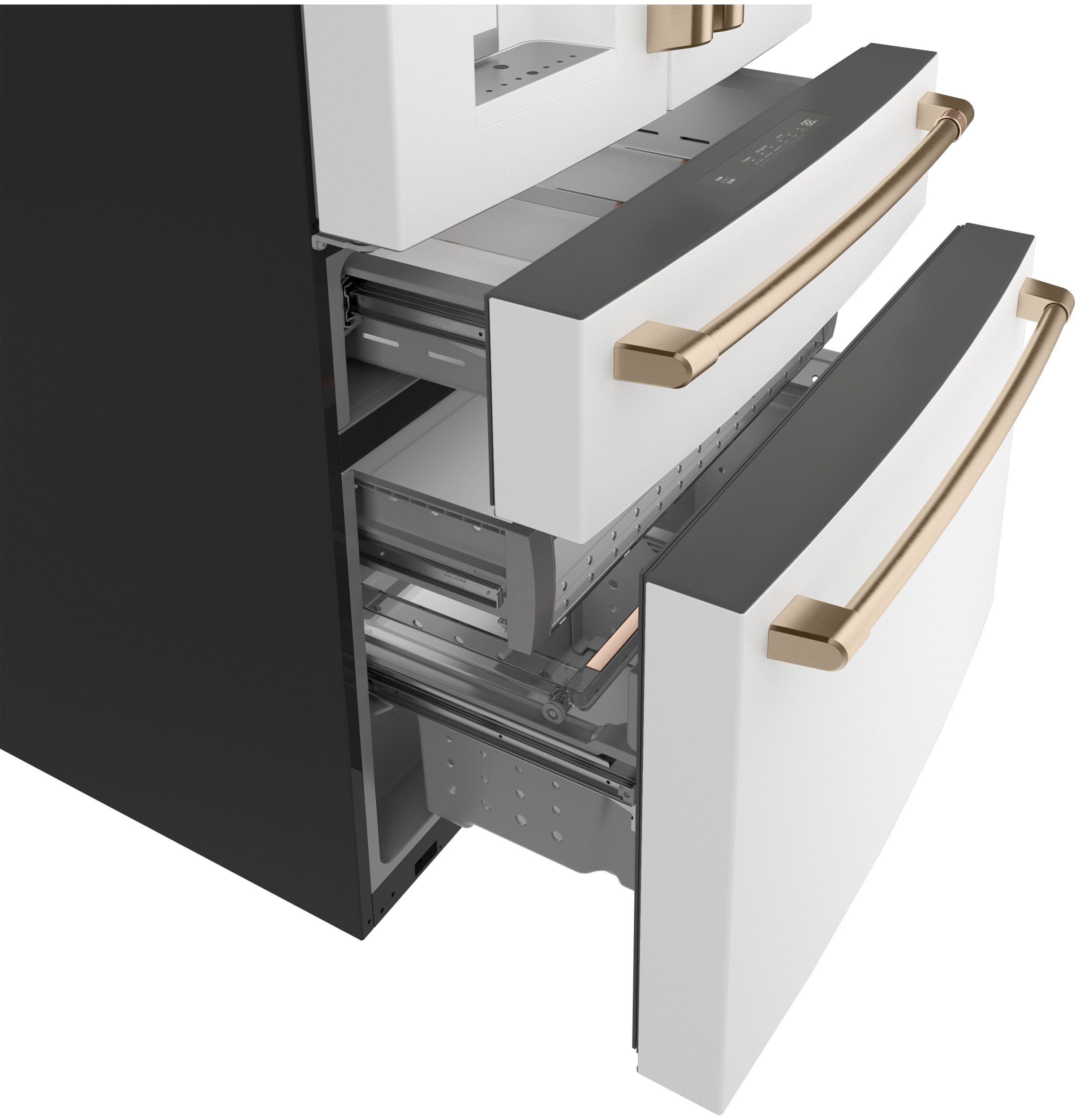CAFÉ™ ENERGY STAR 22.3 Cu. Ft. Smart Counter-Depth 4-Door French-Door Refrigerator view 17