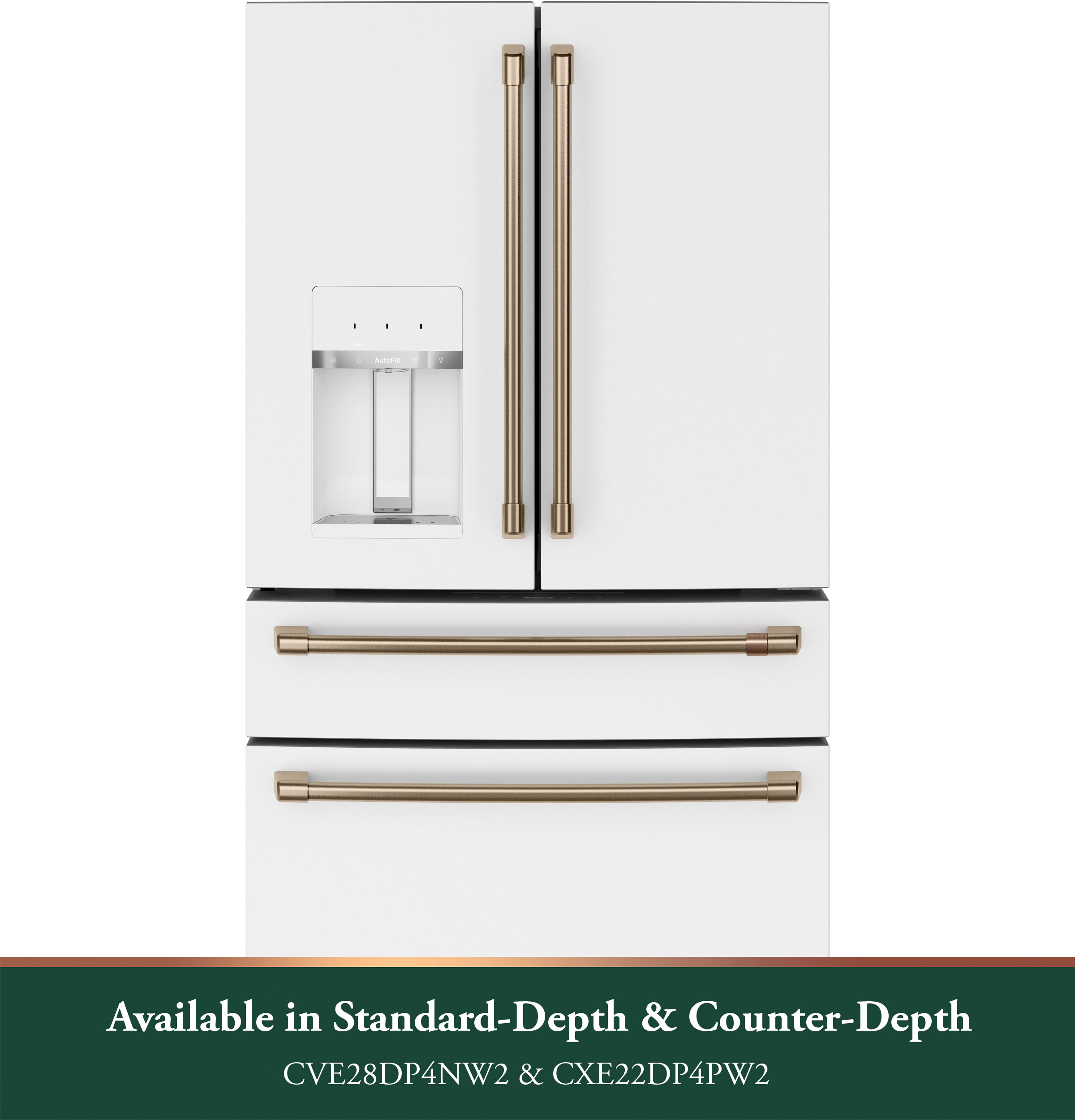 CAFÉ™ ENERGY STAR 22.3 Cu. Ft. Smart Counter-Depth 4-Door French-Door Refrigerator view 12