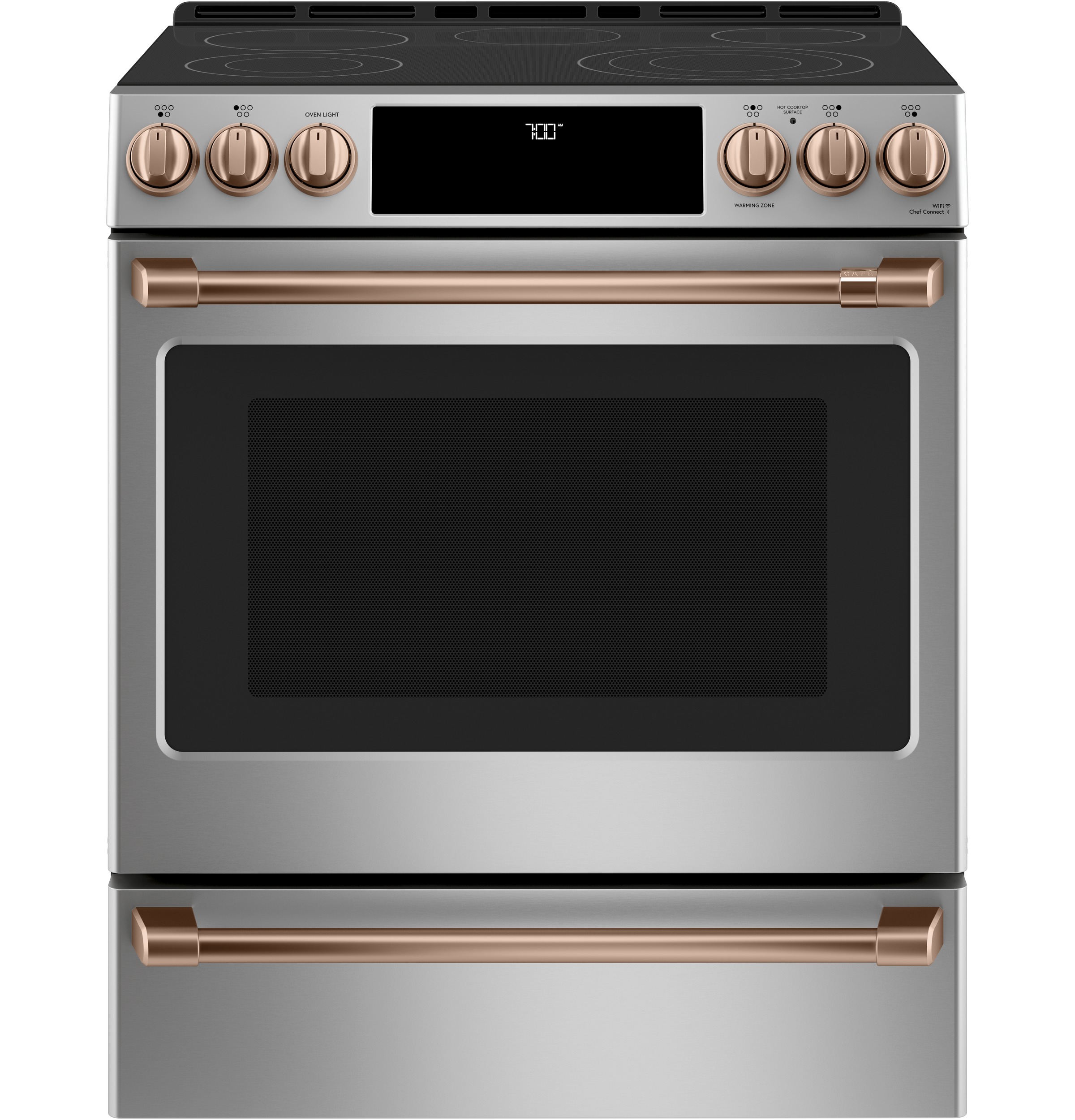 CAFÉ™ Front Control Electric Knobs and Handles - Brushed Copper view 5