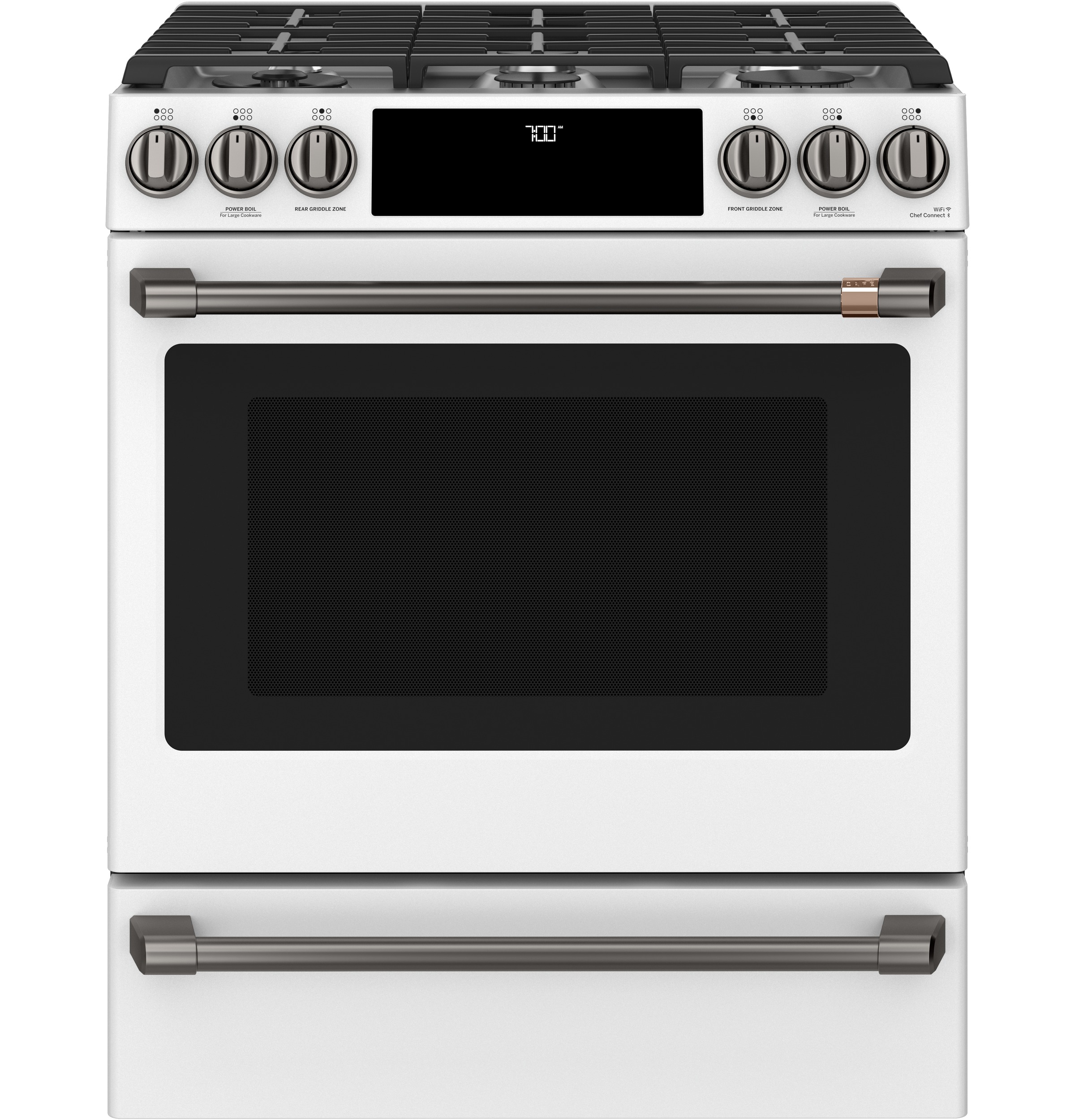 CAFÉ™ Front Control Gas Knobs and Handles - Brushed Black view 10