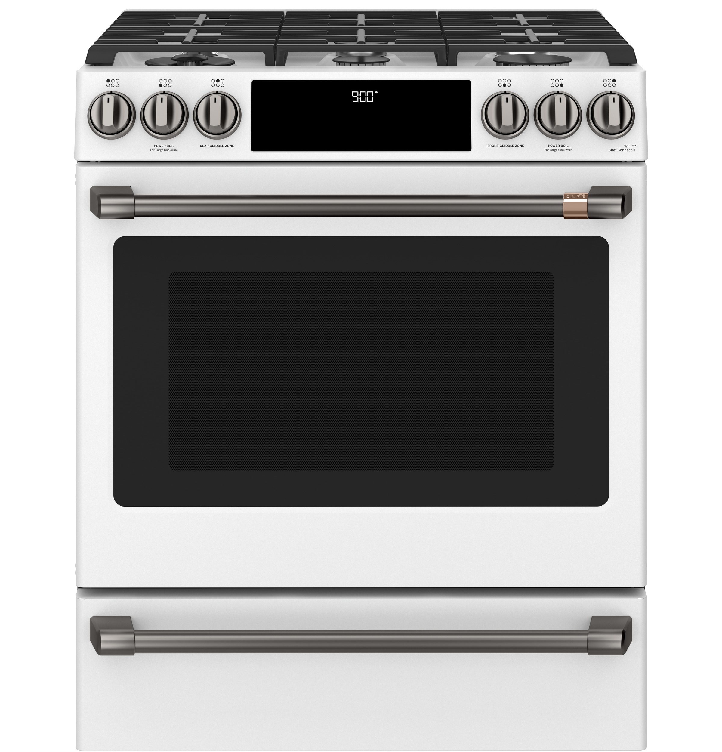 CAFÉ™ Front Control Gas Knobs and Handles - Brushed Black view 11