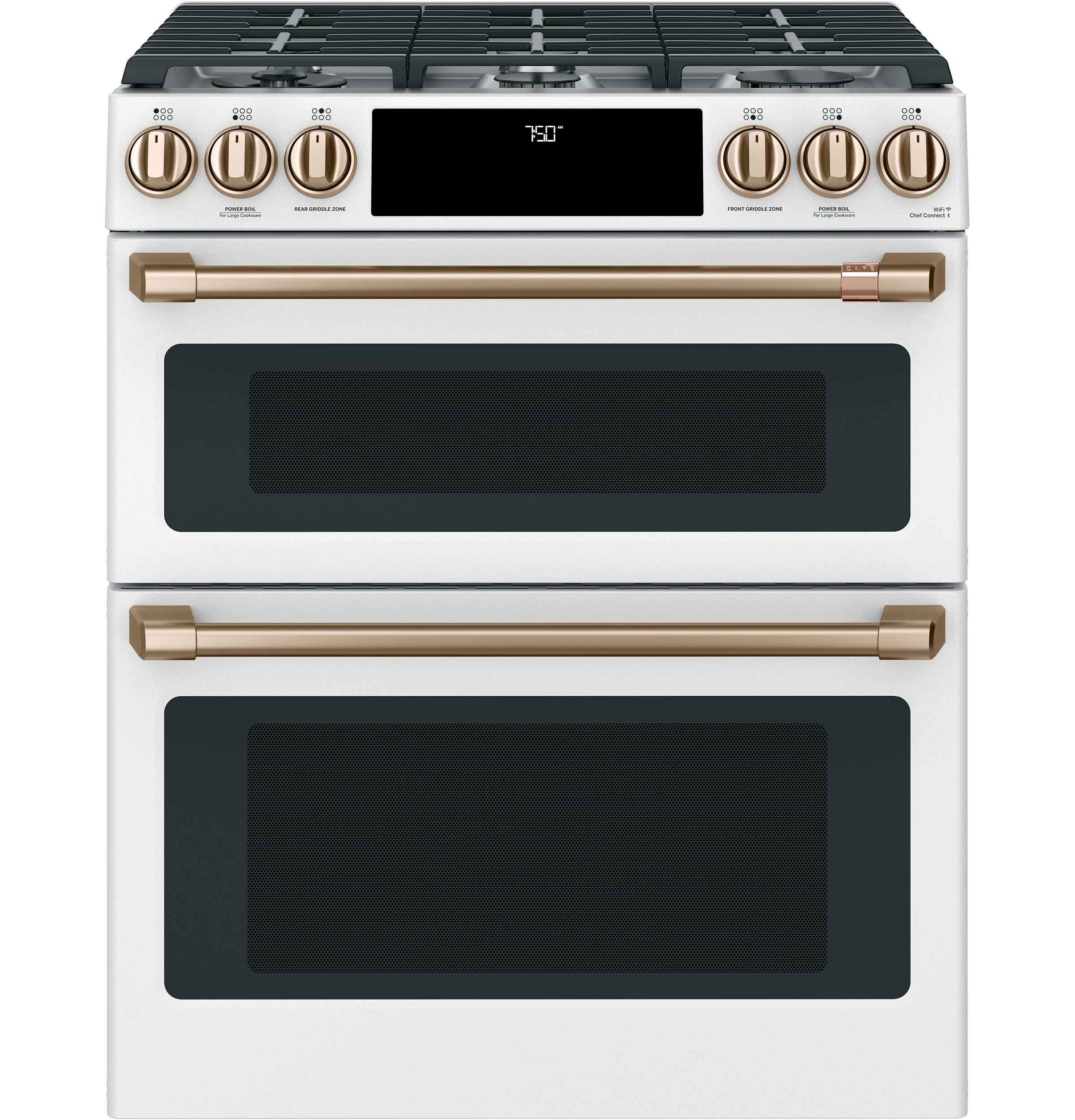 CAFÉ™ Front Control Gas Knobs and Handles - Brushed Bronze view 3