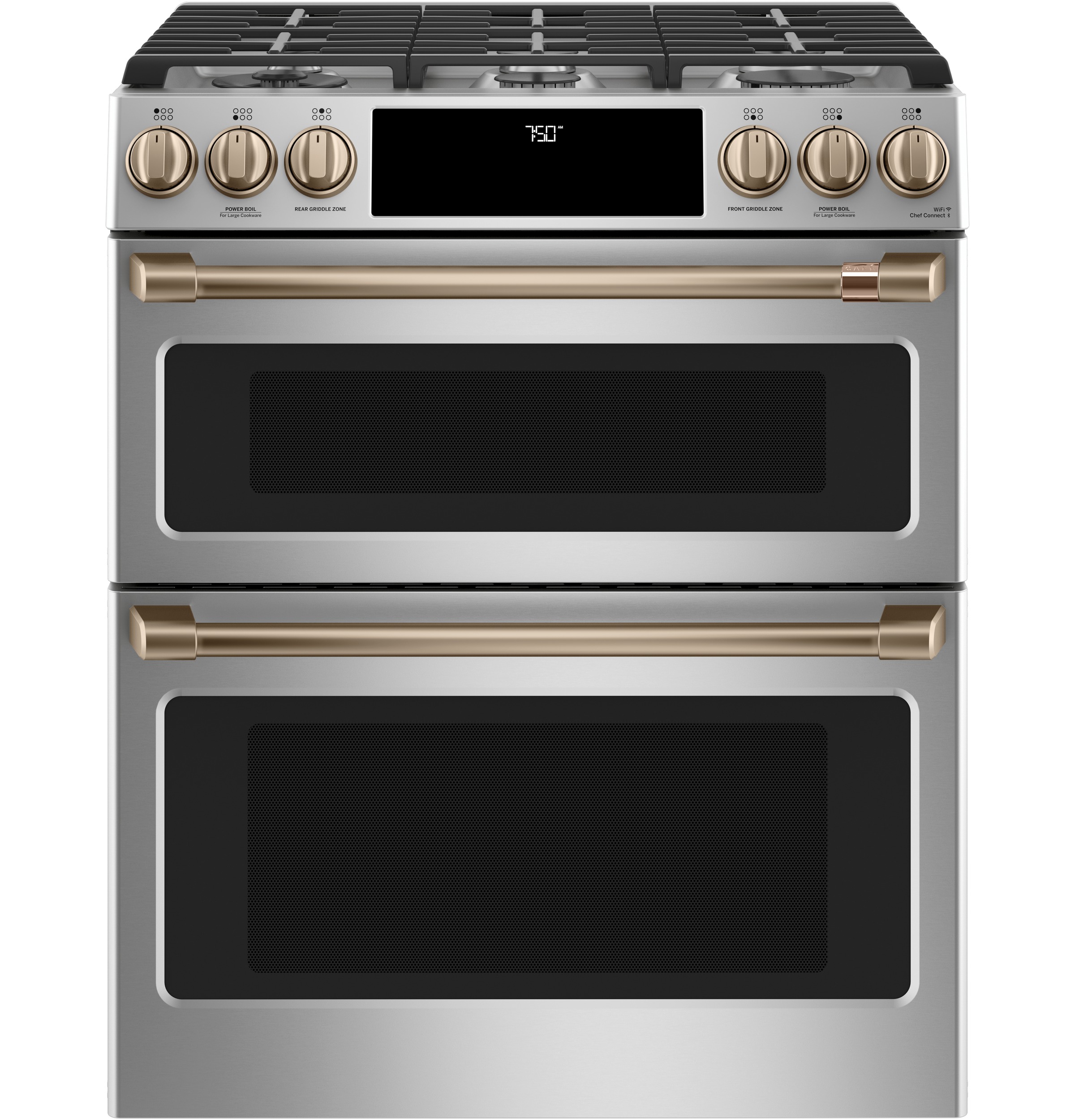 CAFÉ™ Front Control Gas Knobs and Handles - Brushed Bronze view 7