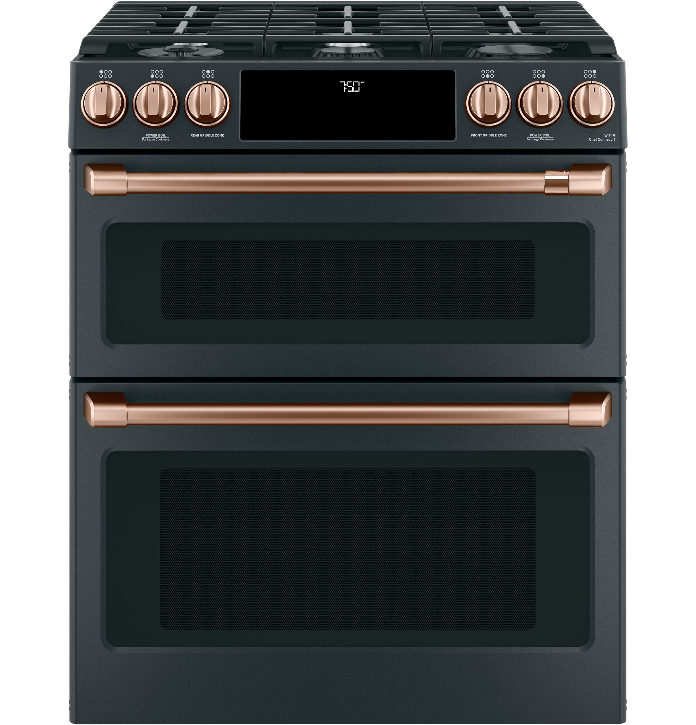 CAFÉ™ Front Control Gas Knobs and Handles - Brushed Copper view 3