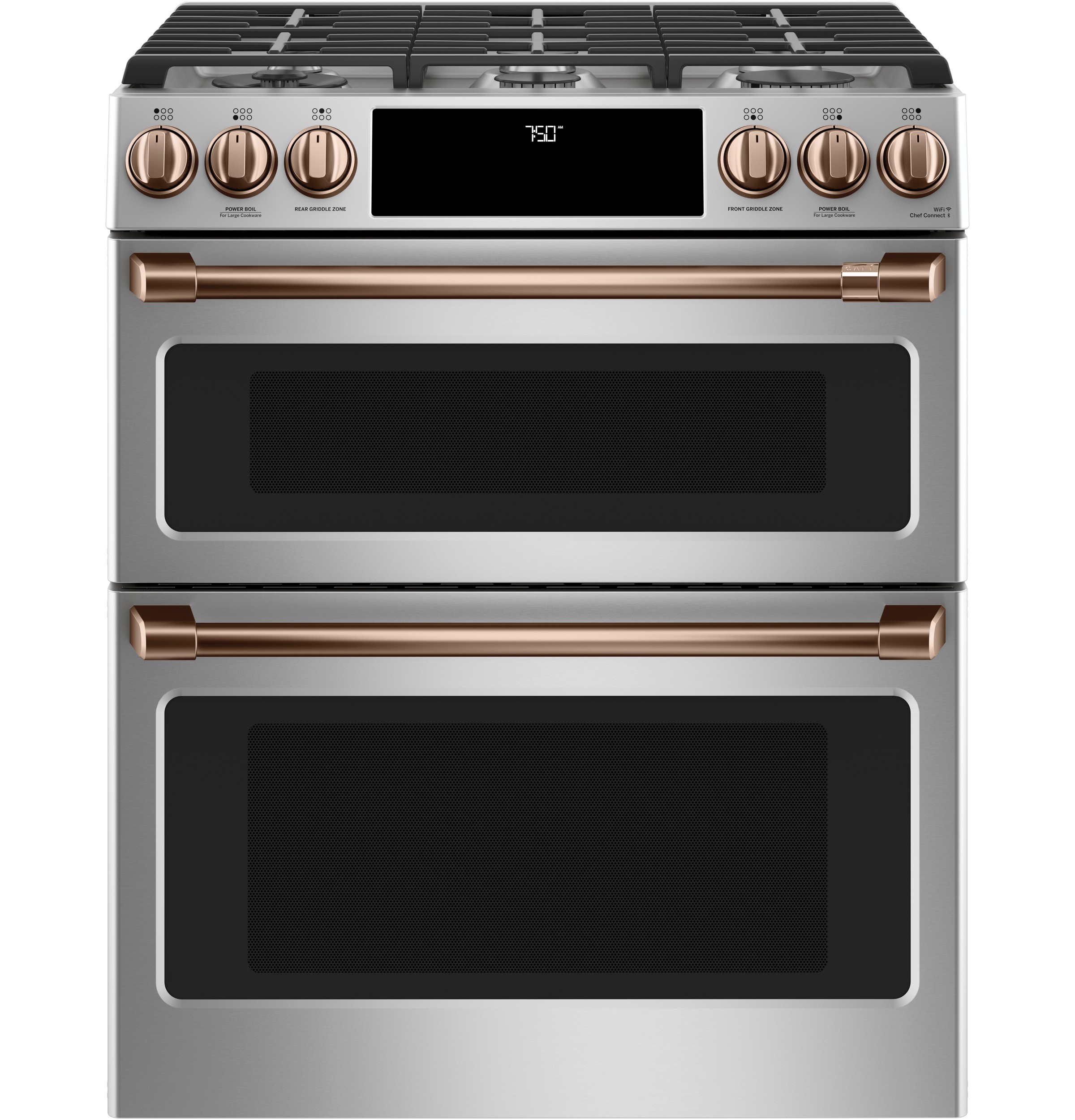 CAFÉ™ Front Control Gas Knobs and Handles - Brushed Copper view 7