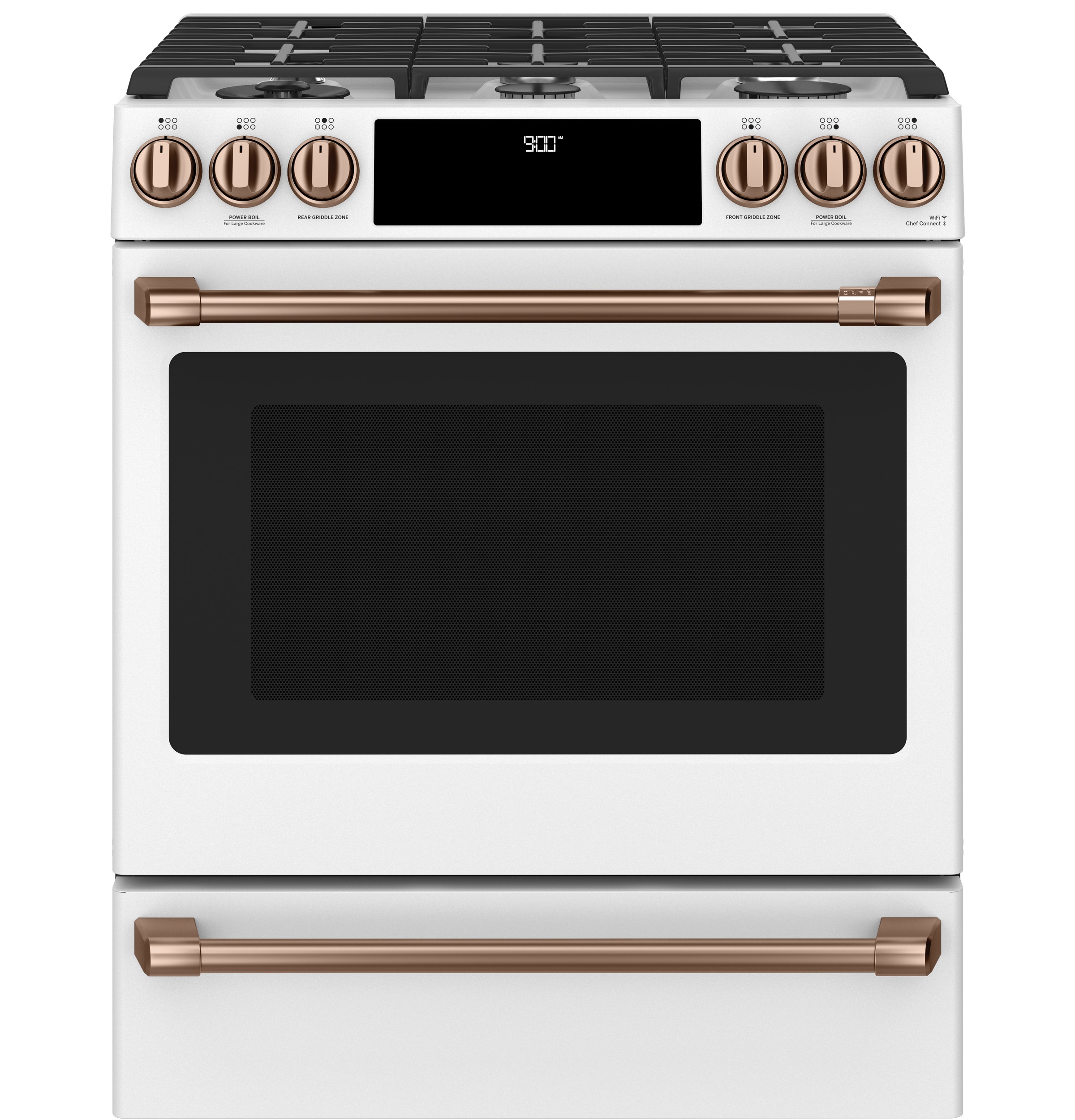 CAFÉ™ Front Control Gas Knobs and Handles - Brushed Copper view 10