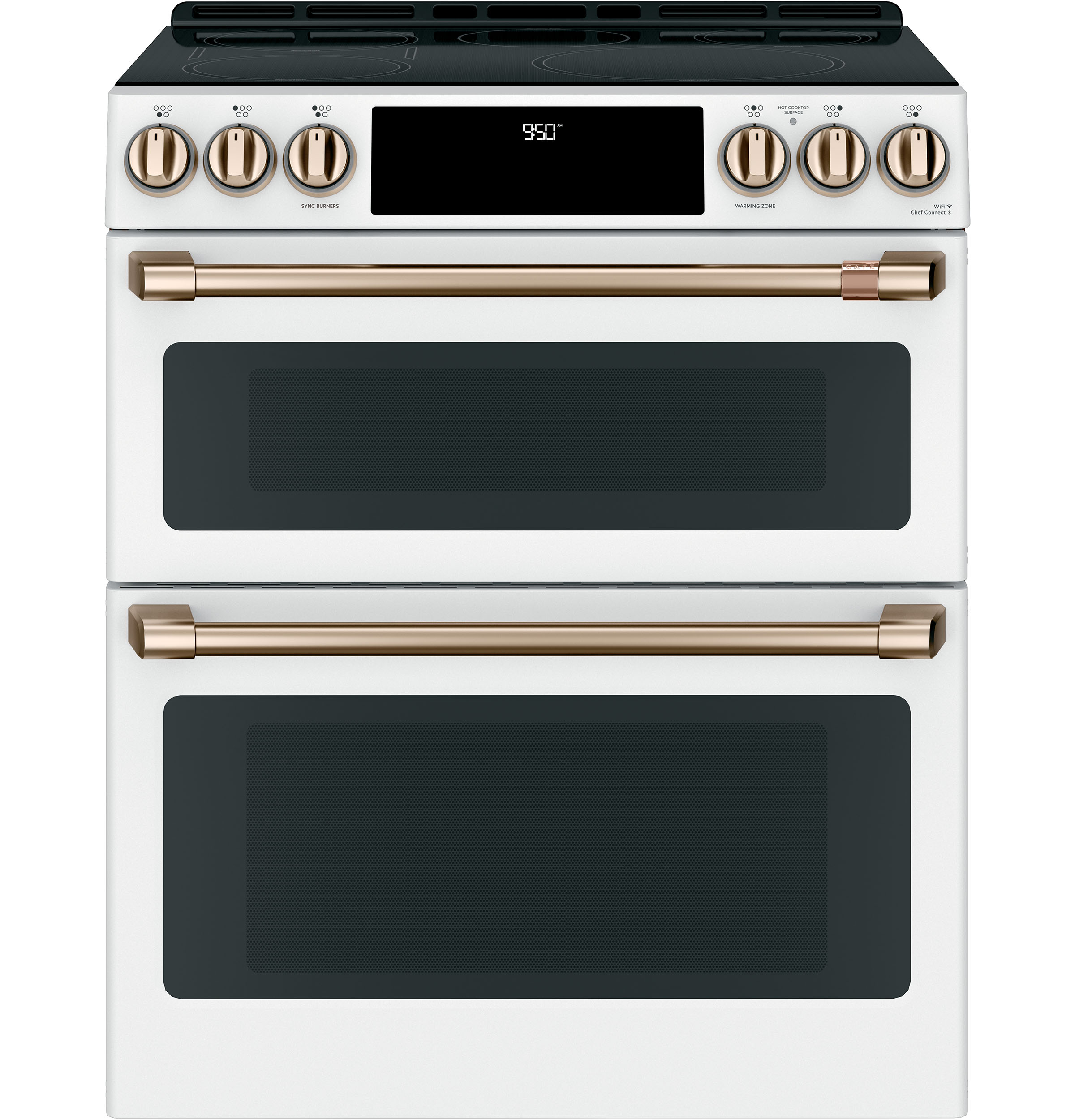 CAFÉ™ Front Control Induction Knobs and Handles - Brushed Bronze view 2