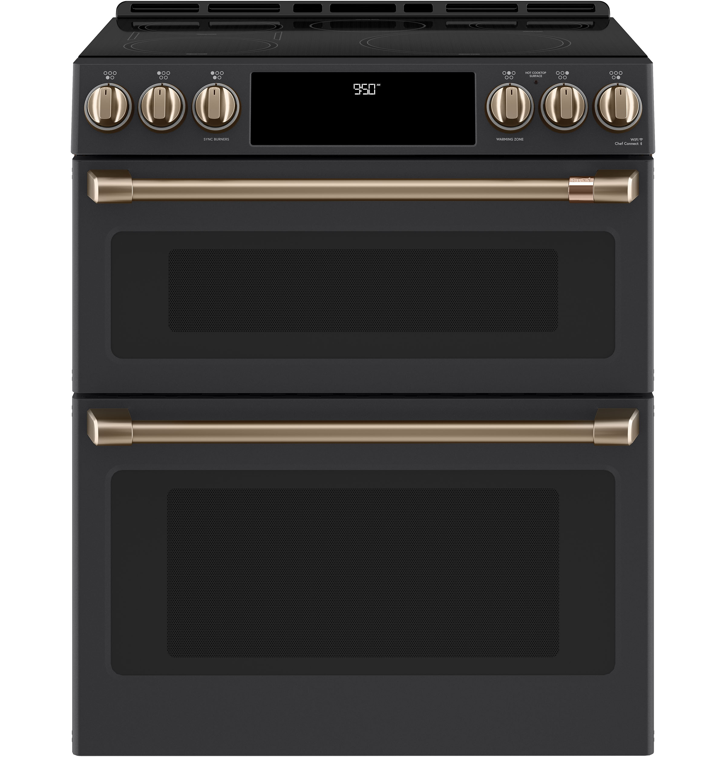 CAFÉ™ Front Control Induction Knobs and Handles - Brushed Bronze view 4