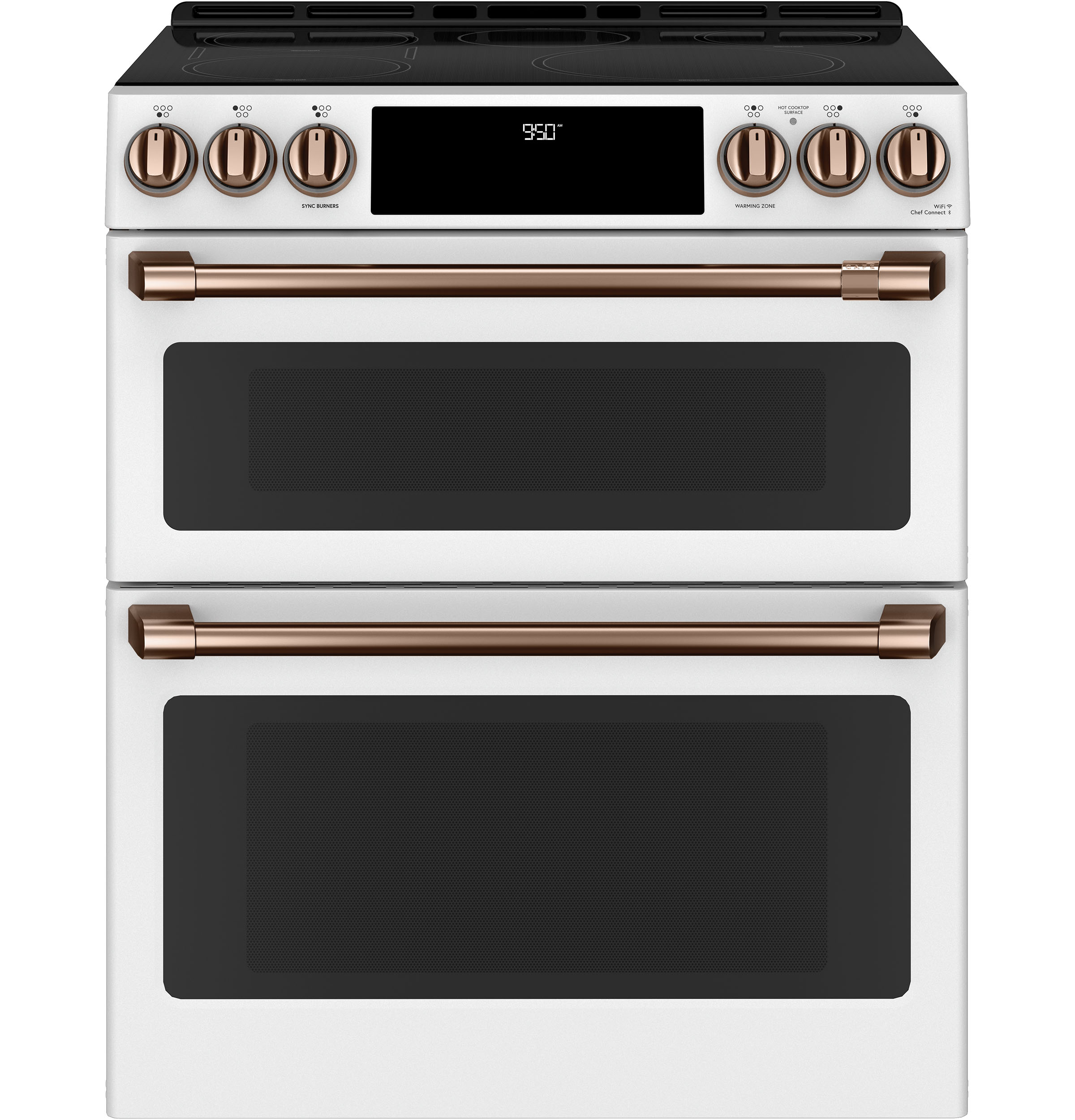 CAFÉ™ Front Control Induction Knobs and Handles - Brushed Copper view 4