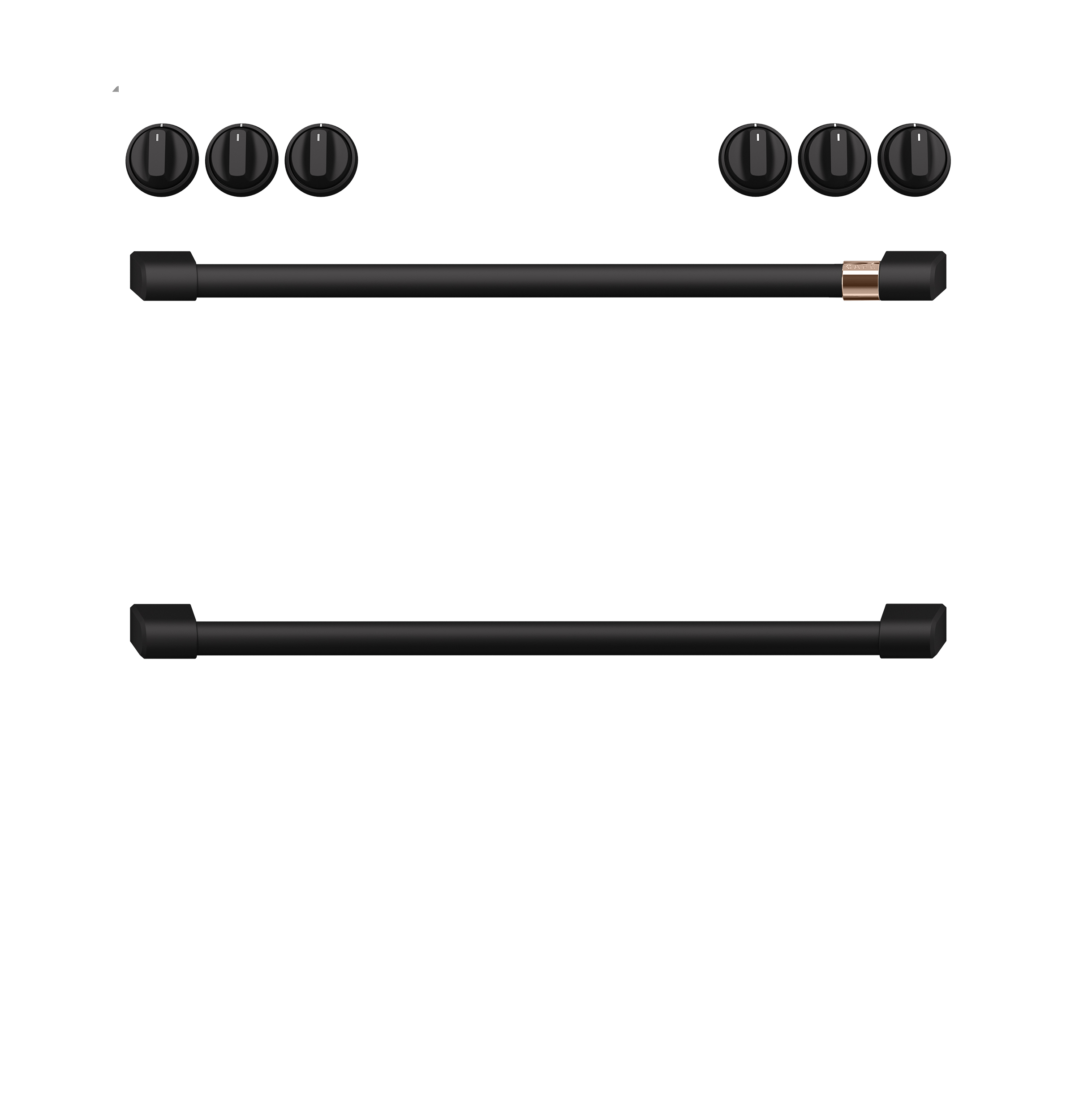 CAFÉ™ Handle Kit - Range Flat Black view 2