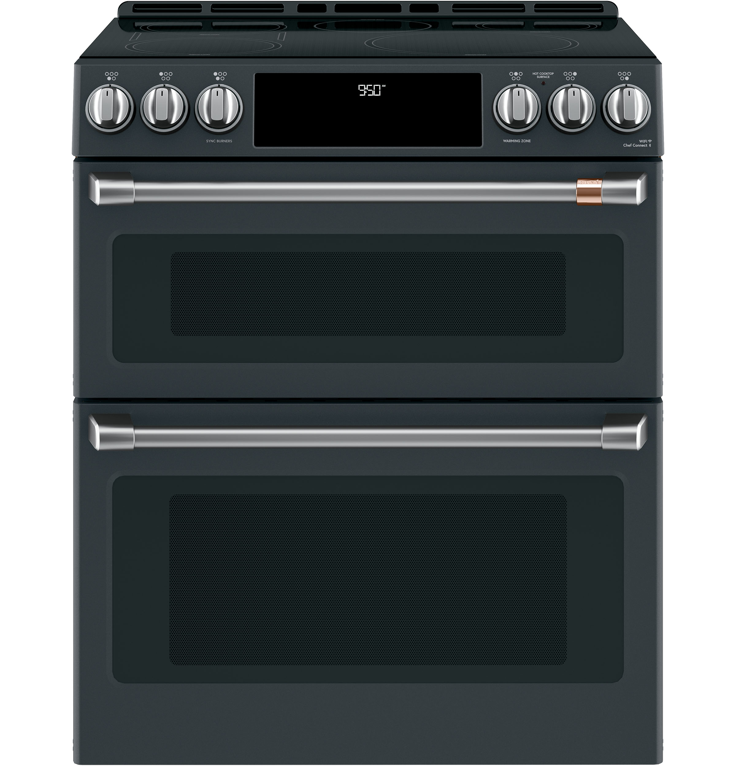 CAFÉ™ Front Control Induction Knobs and Handles - Brushed Stainless view 3
