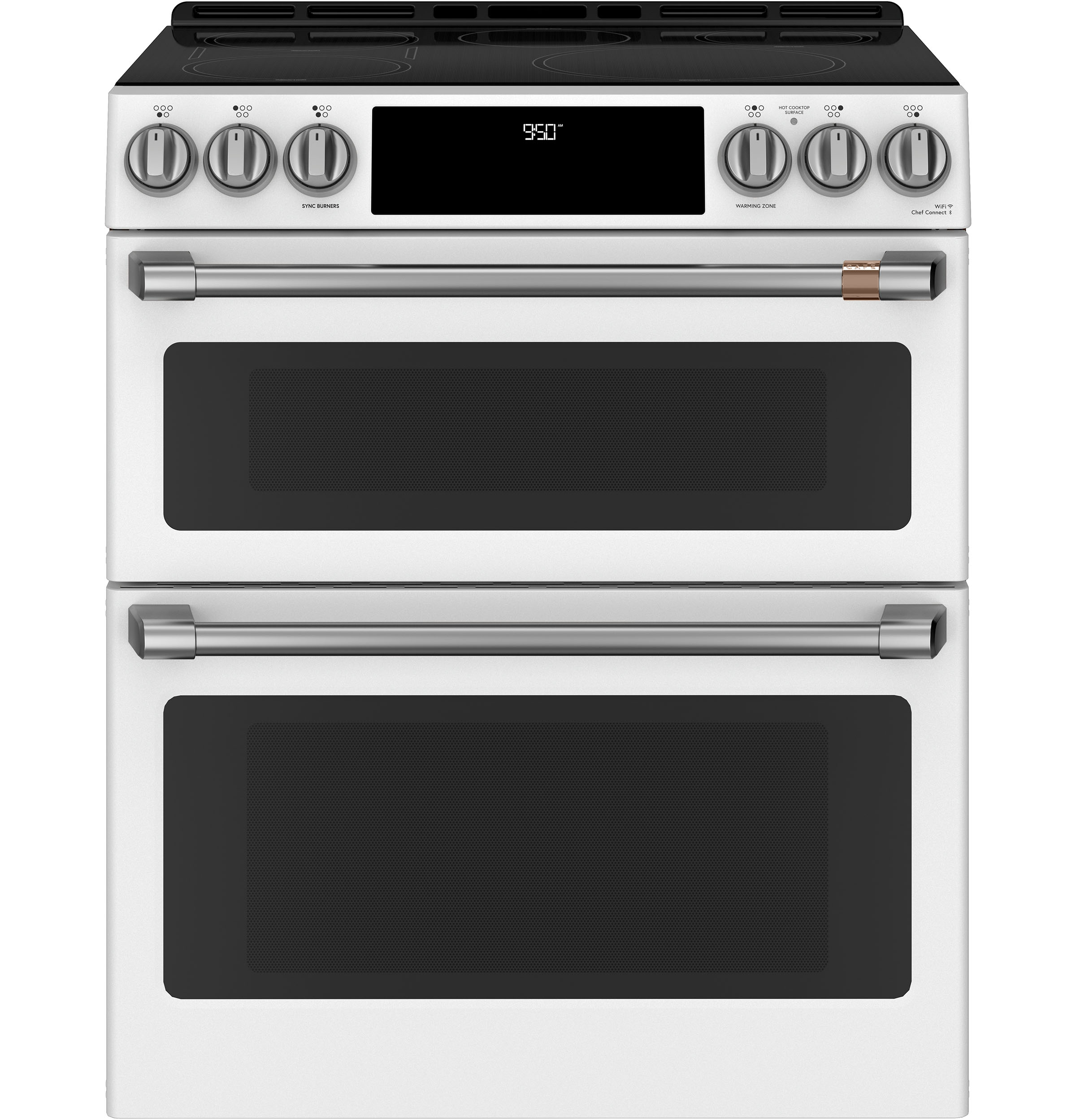 CAFÉ™ Front Control Induction Knobs and Handles - Brushed Stainless view 4