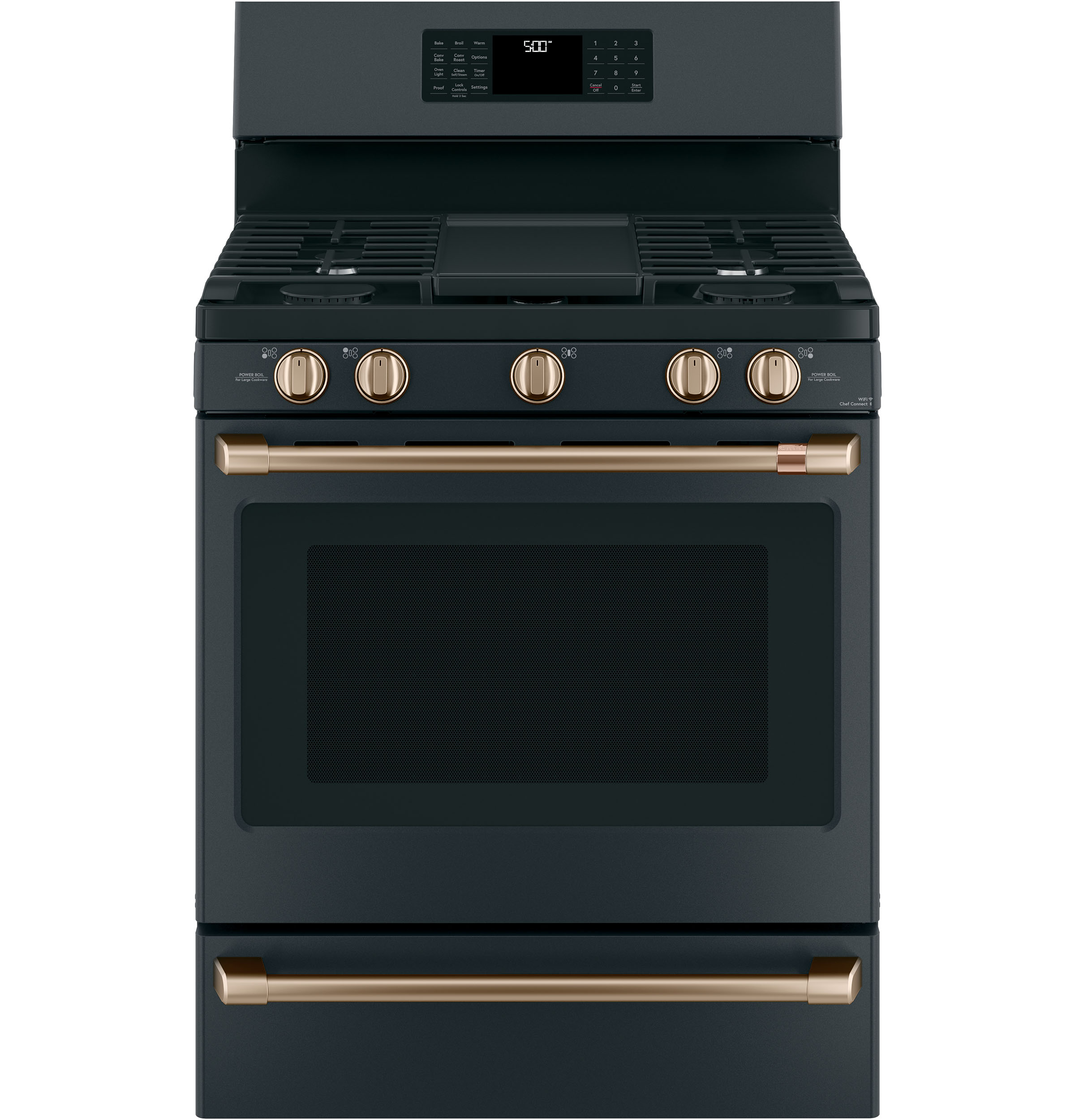 CAFÉ™ Freestanding Gas Knobs and Handles - Brushed Bronze view 2