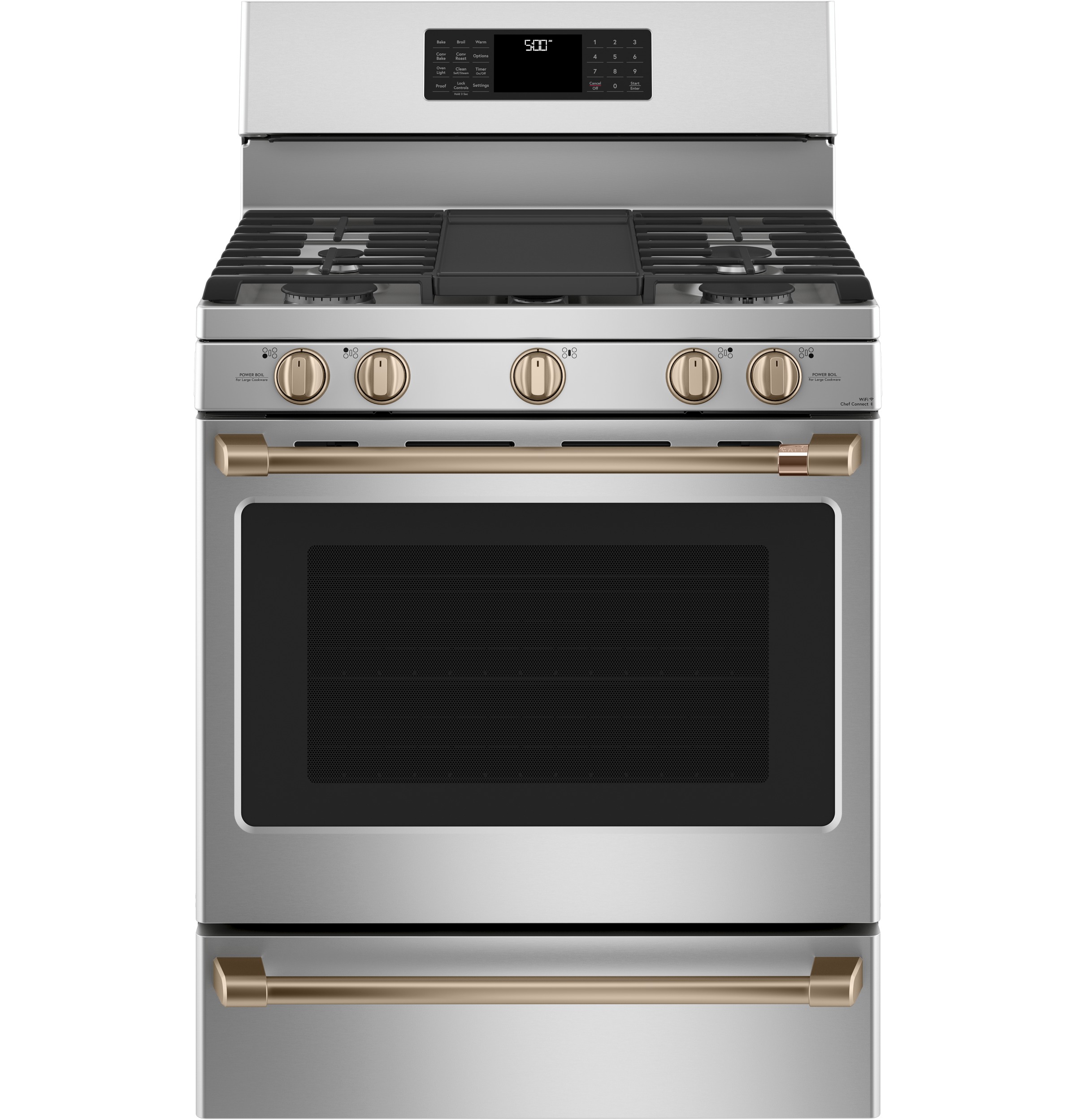 CAFÉ™ Freestanding Gas Knobs and Handles - Brushed Bronze view 4
