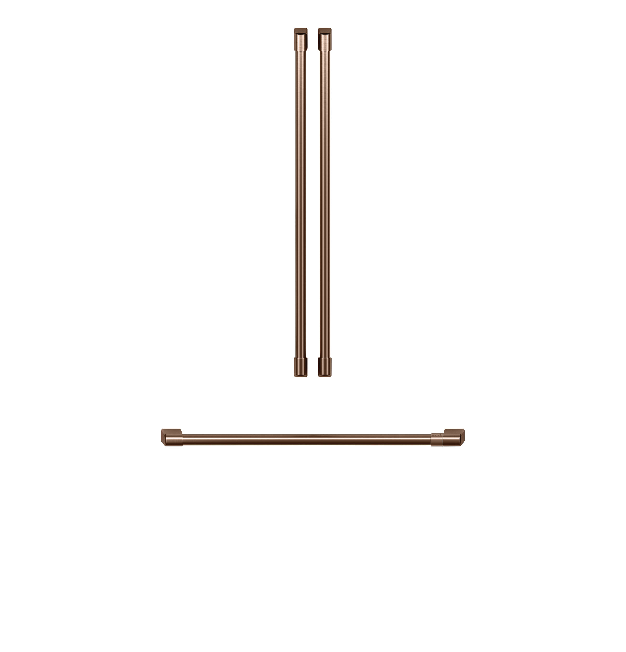 CAFÉ™ Refrigeration Handle Kit - Flat Black CXLB3H3PMFB